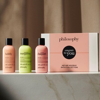 Foto 3 | Set De Regalo De Gel De Ducha Philosophy Congrats, 3 Piezas - Venta Internacional.