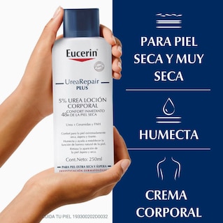 Foto 4 | Eucerin Loción Urearepair Plus 5% Con Urea, Ceramidas Y Gluco-glicerol | Hidratación Profunda 250ml