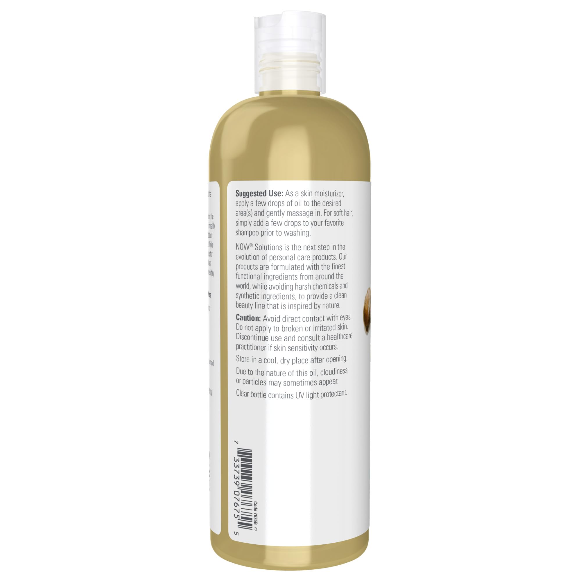 Foto 4 pulgar | Aceite De Ricino Now Solutions 100% Puro Para El Cuidado De La Piel, 473 Ml - Venta Internacional.