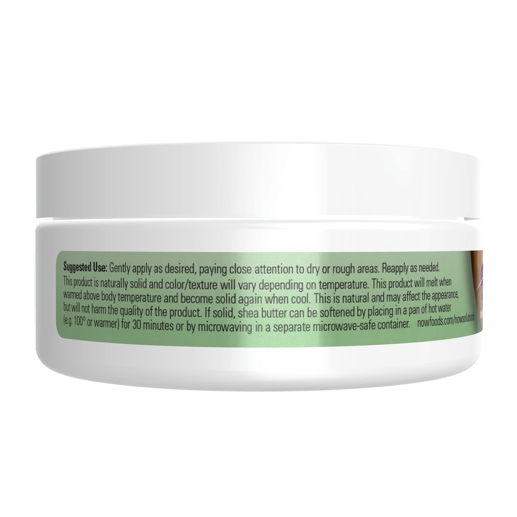 Foto 4 pulgar | Manteca De Karité Orgánica Certificada Moisturizer Now Solutions, 90 Ml - Venta Internacional.