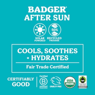 Foto 4 | Bálsamo After Sun Badger Coconut 100% Orgánico 60 ml 2 Piezas - Venta Internacional