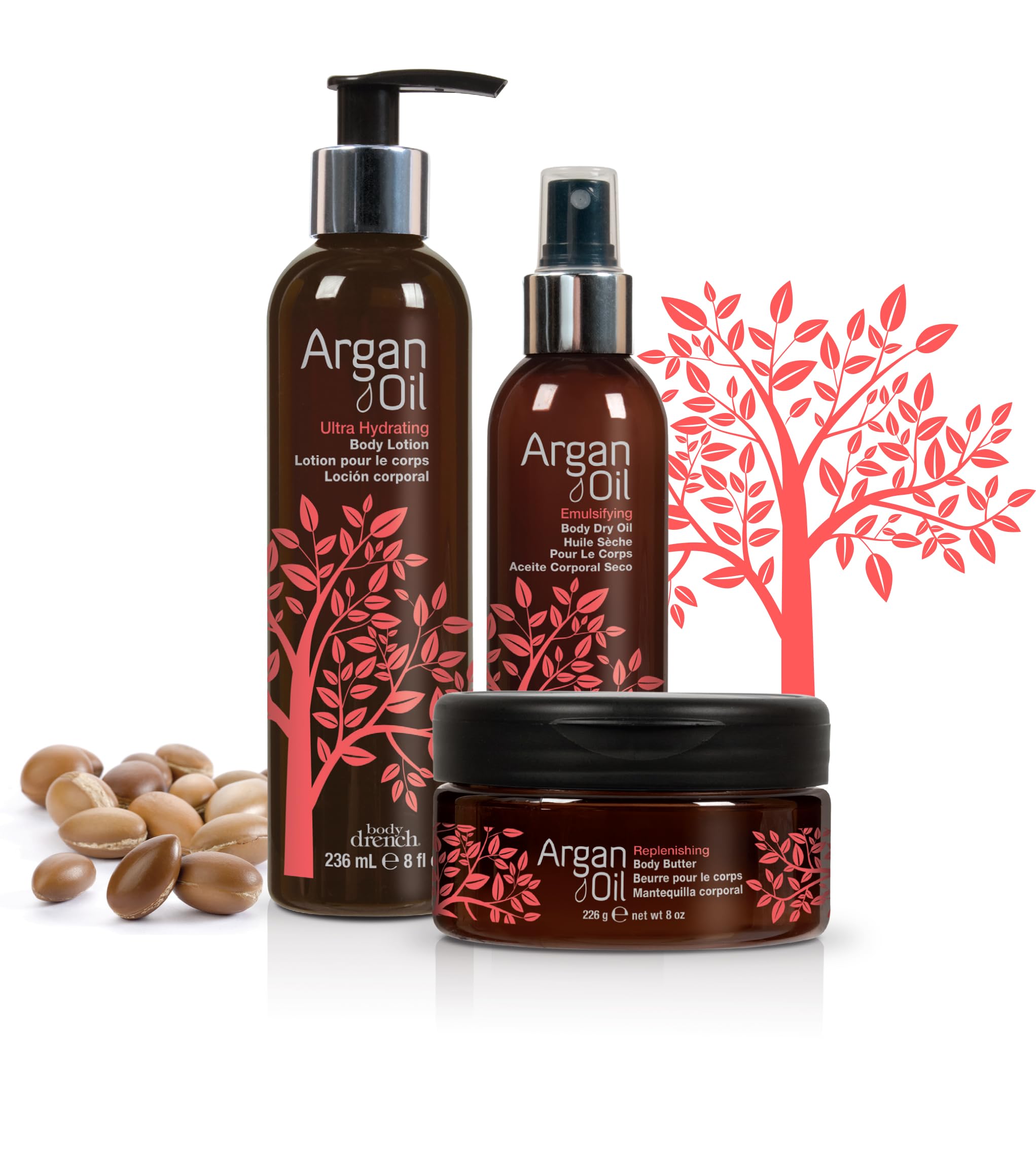Foto 3 pulgar | Aceite de Argán Body Drench de 226 g-Venta Internacional