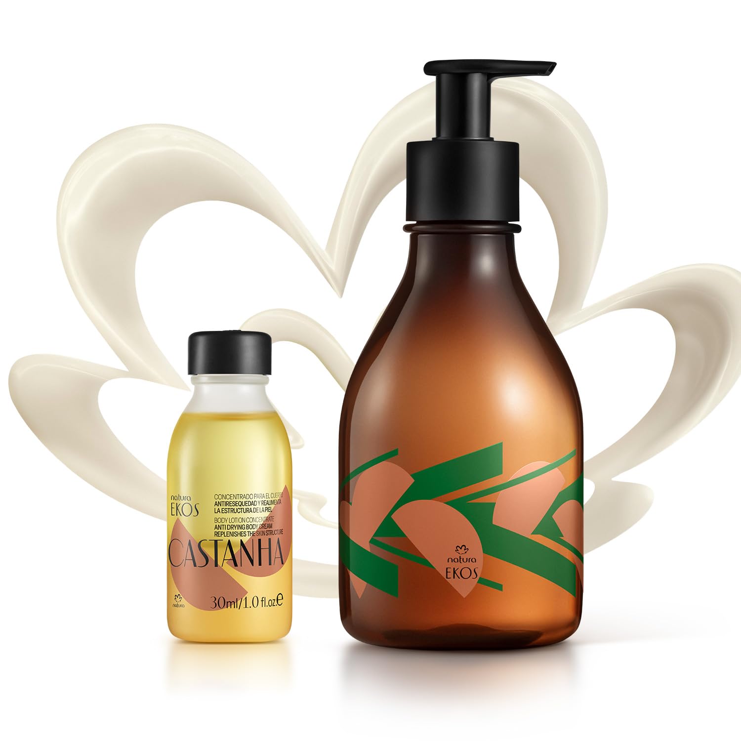 Loción Corporal Natura Ekos Castanha Concentrado Con Botella De 250 Ml - Venta Internacional.