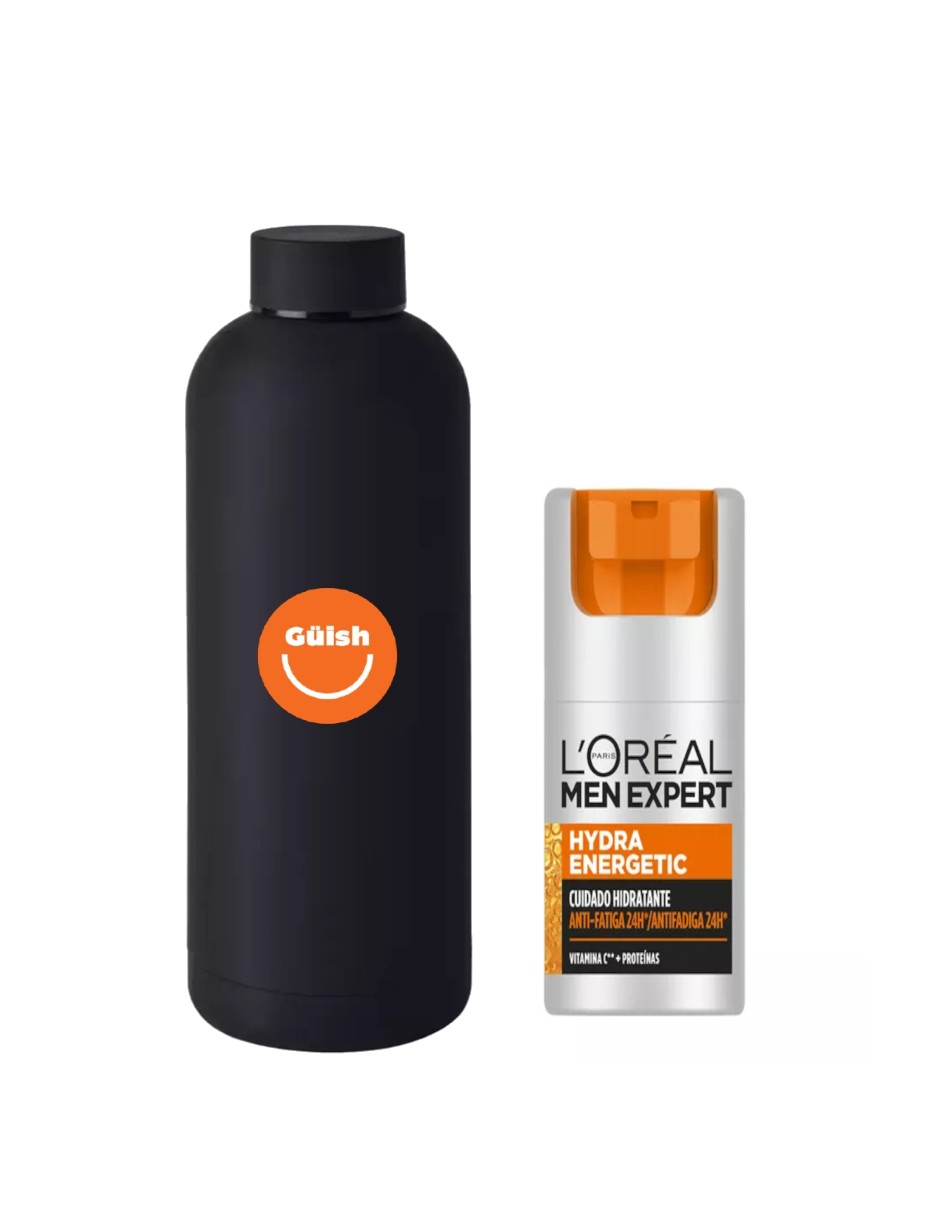 Foto 2 pulgar | Crema Para Hombre Anti-fatiga Men Expert + Termo De Agua De Regalo Güish