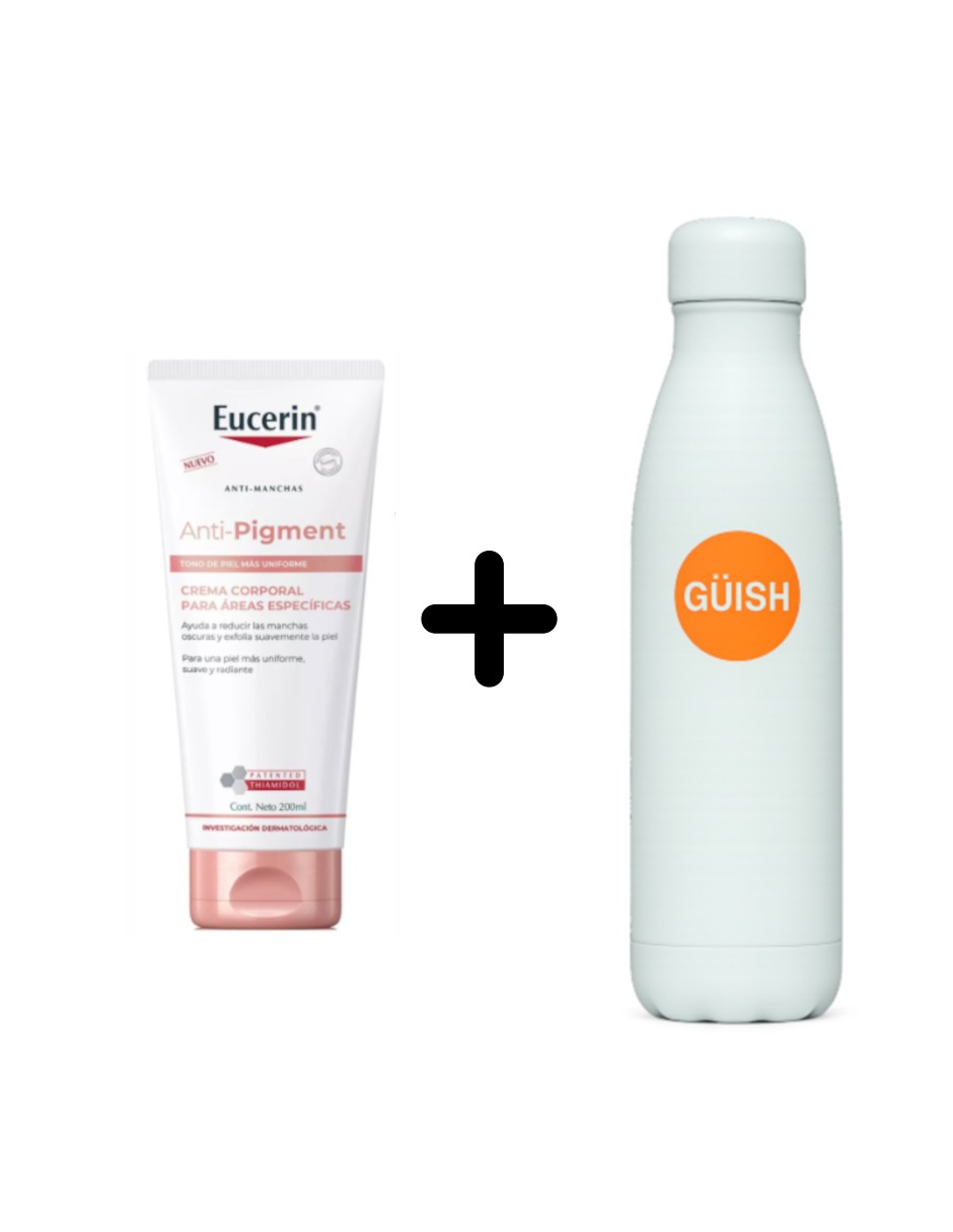 Crema Corporal Aclaradora Eucerin Anti-pigment + Termo Güish Gratis