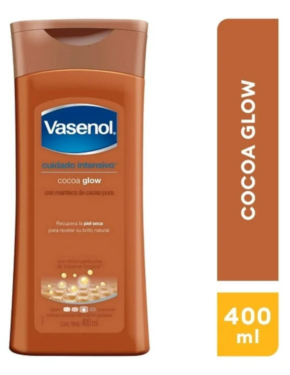 Foto 5 pulgar | Crema Corporal Vasenol Cuidado Intensivo Cocoa Glow  Termo Güish Gratis