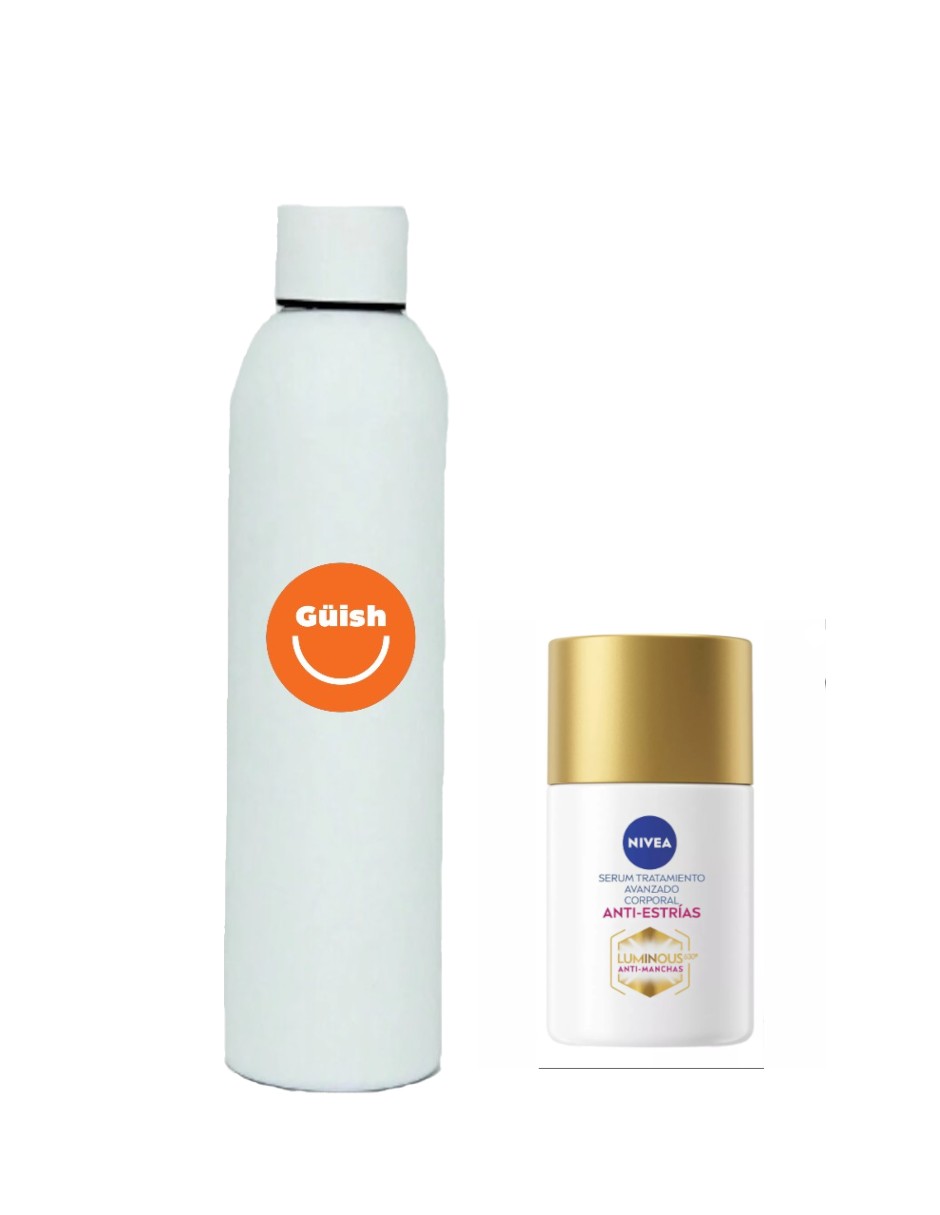 Nivea Luminous Serum Aceite Corporal Anti-estrías + Termo Güish Gratis
