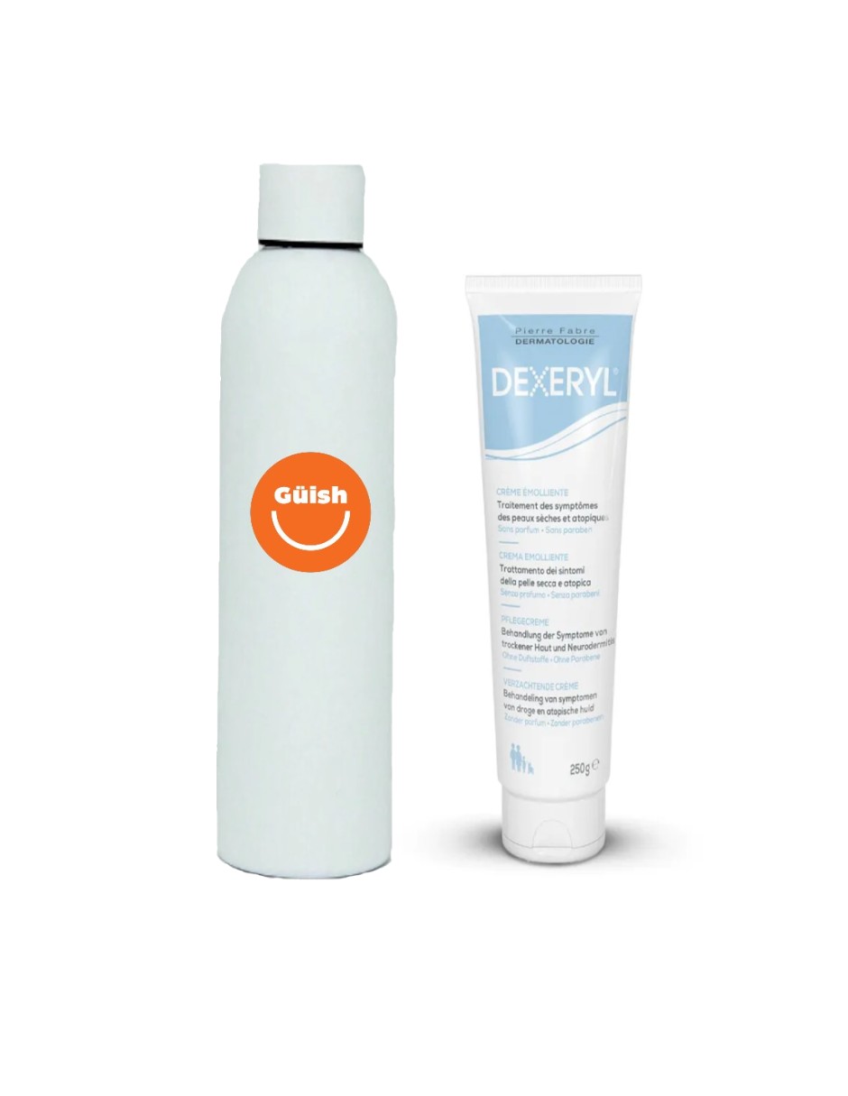 Crema Emoliente Dexeryl Piel Seca + Termo Güish Gratis