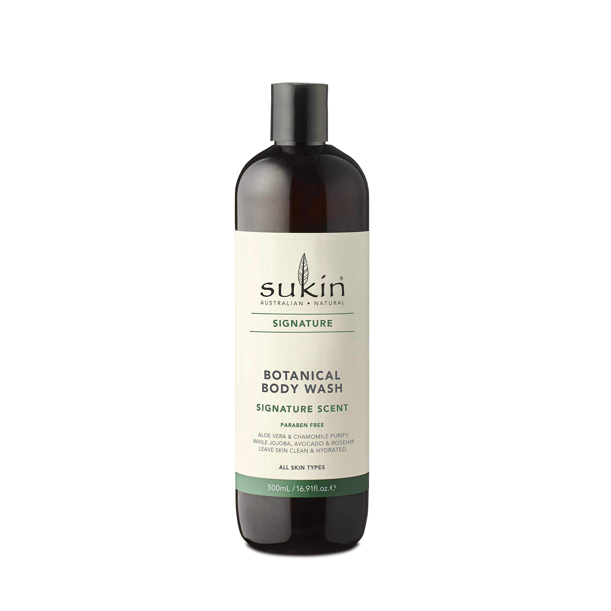 Gel De Baño Sukin Botanical, 500 Ml, Australiano, Natural, Vegano - Venta Internacional.