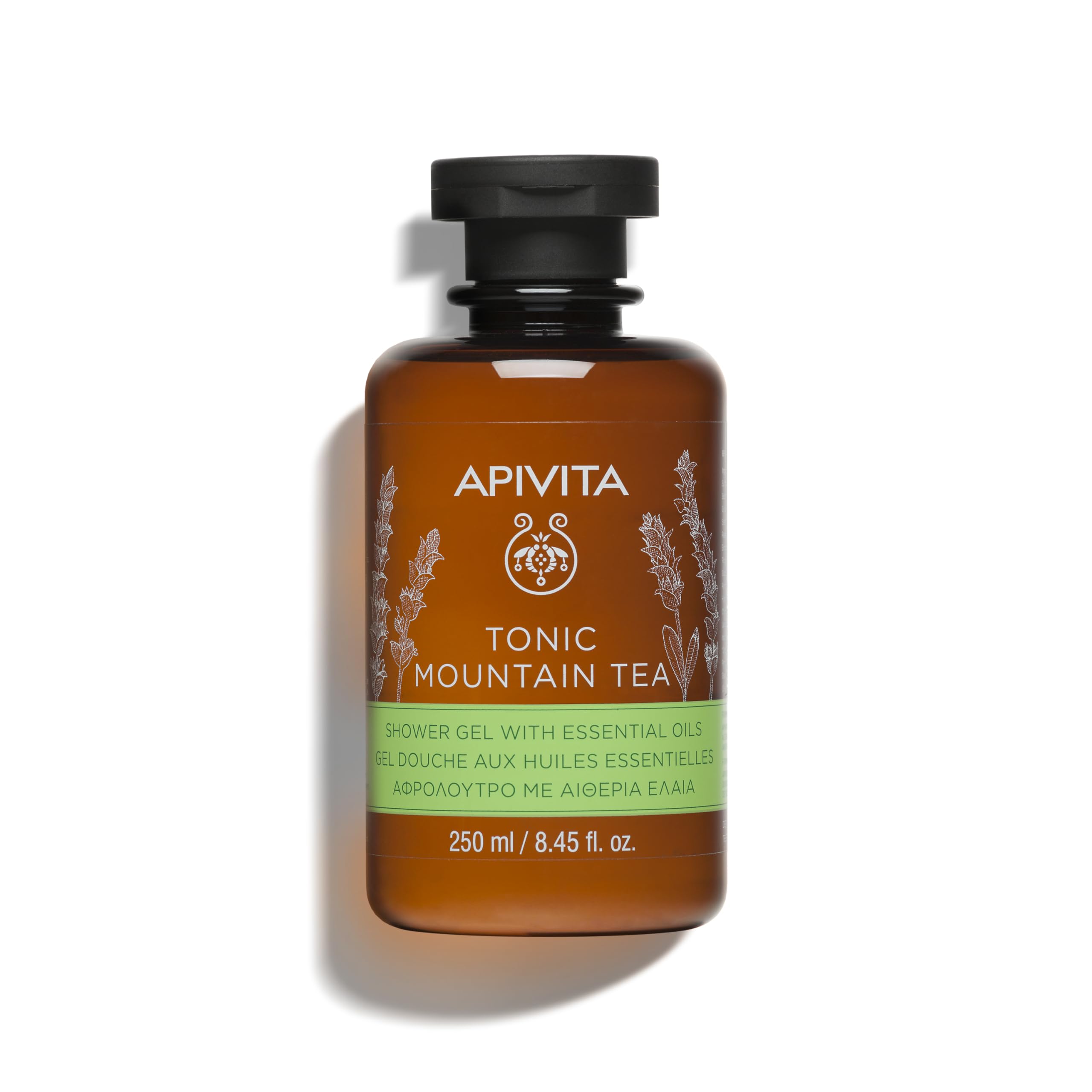 Gel De Ducha Apivita Tonic Mountain Tea 250 Ml - Venta Internacional.