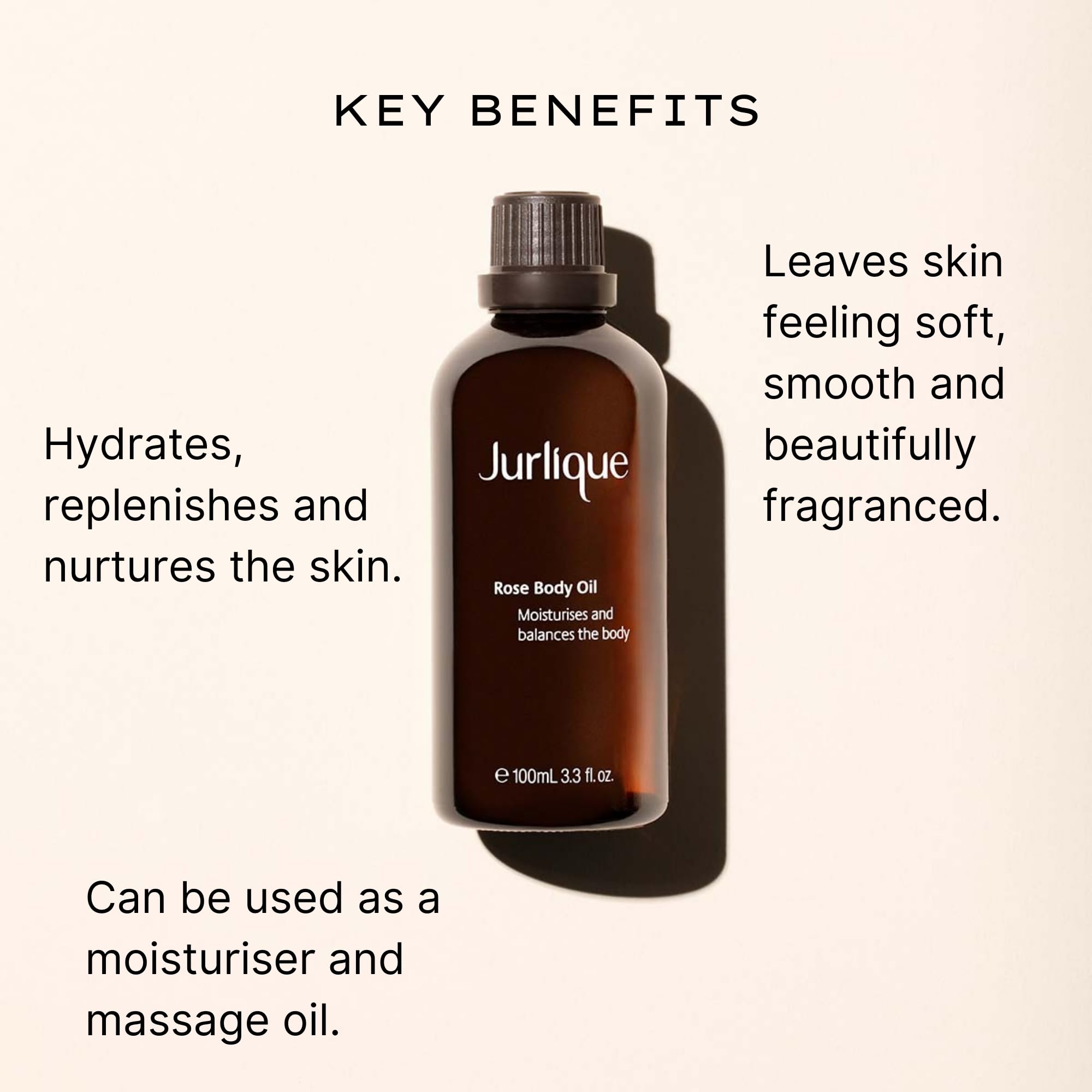 Foto 3 pulgar | Aceite Corporal Jurlique Rose 100 ml - Venta Internacional