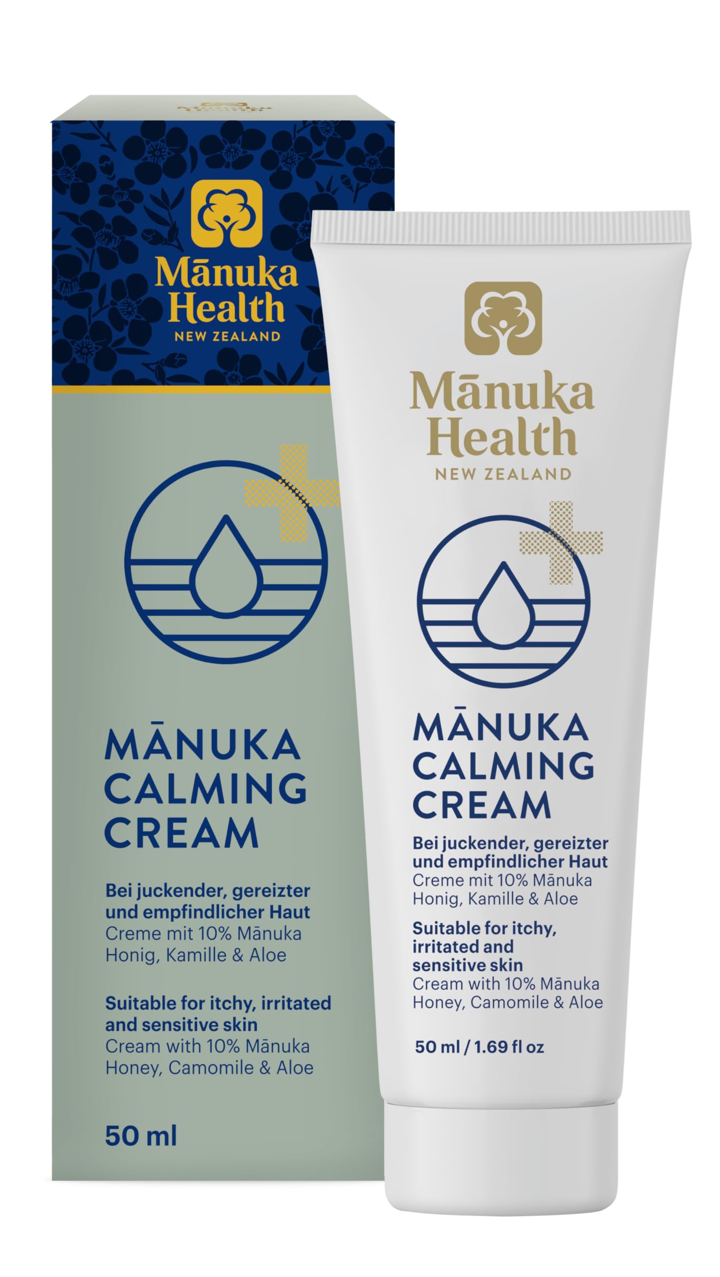 Crema Calmante Manuka Health Para Piel Irritada Con Picazón, 50 Ml - Venta Internacional.