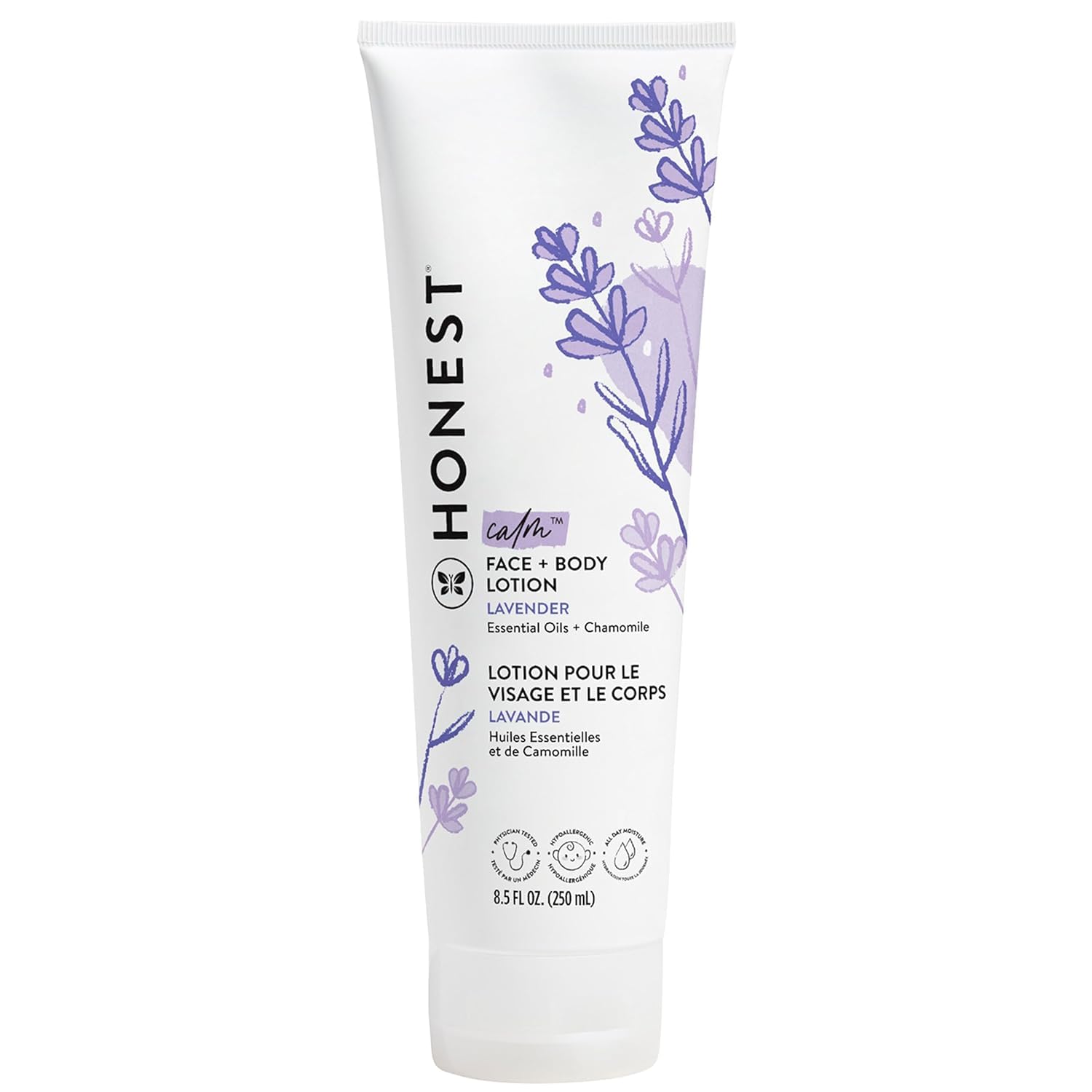 Loción Hidratante Facial Y Corporal The Honest Company, 250 Ml, Lavanda - Venta Internacional.