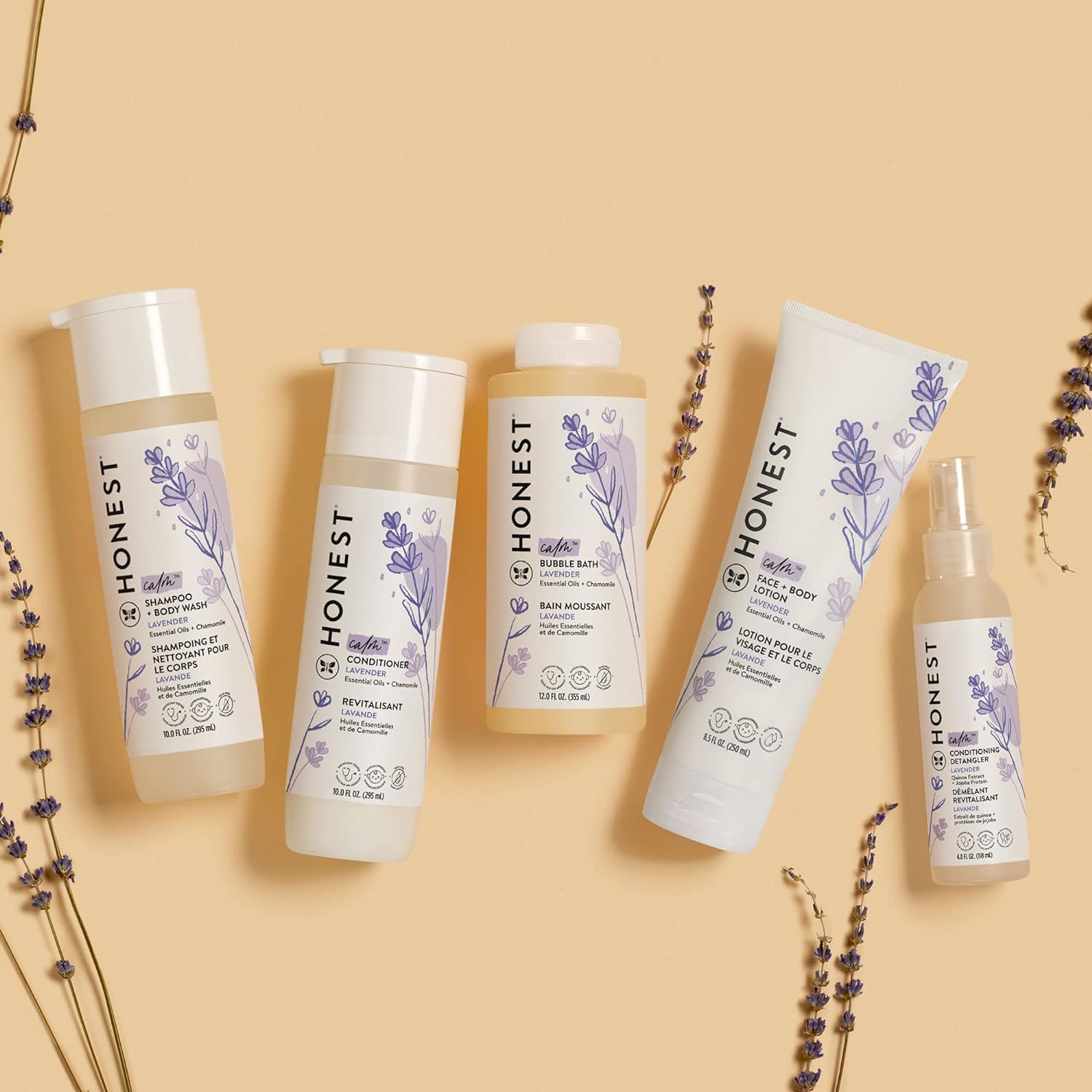 Foto 4 pulgar | Loción Hidratante Facial Y Corporal The Honest Company, 250 Ml, Lavanda - Venta Internacional.