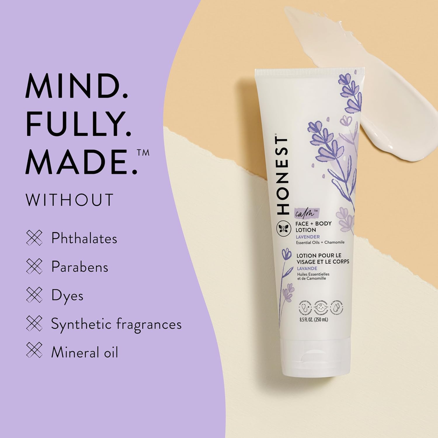 Foto 5 | Loción Hidratante Facial Y Corporal The Honest Company, 250 Ml, Lavanda - Venta Internacional.