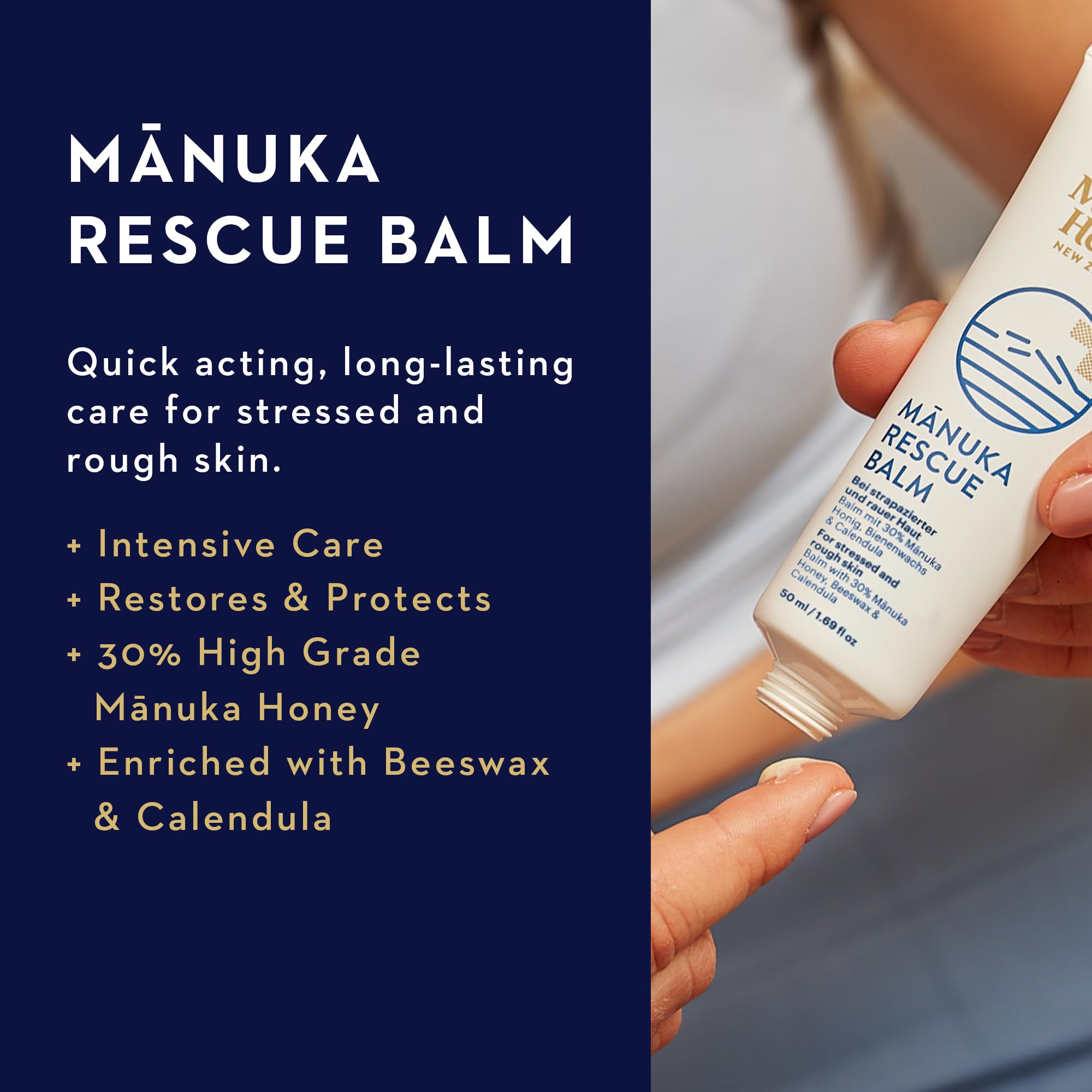 Foto 3 pulgar | Bálsamo De Rescate Manuka Health, Miel De Manuka De Grado Médico, 50 Ml - Venta Internacional.