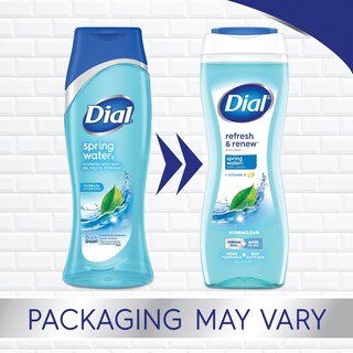 Foto 3 | Gel De Baño Dial Refresh & Renew Spring Water 473 Ml X4 - Venta Internacional.