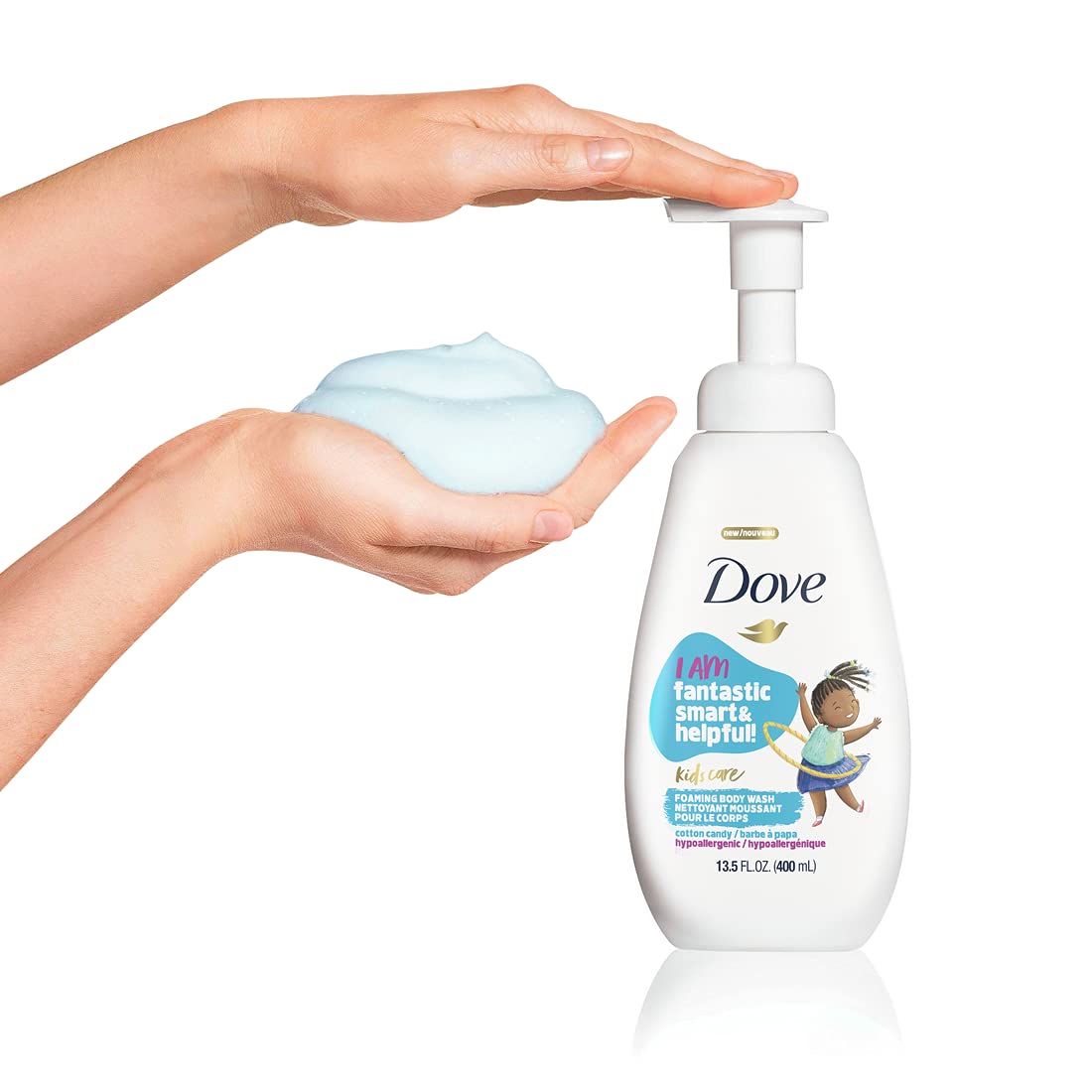 Foto 4 pulgar | Gel De Baño Espumoso Dove Kids, Algodón De Azúcar, 400 Ml, Paquete De 4 - Venta Internacional.