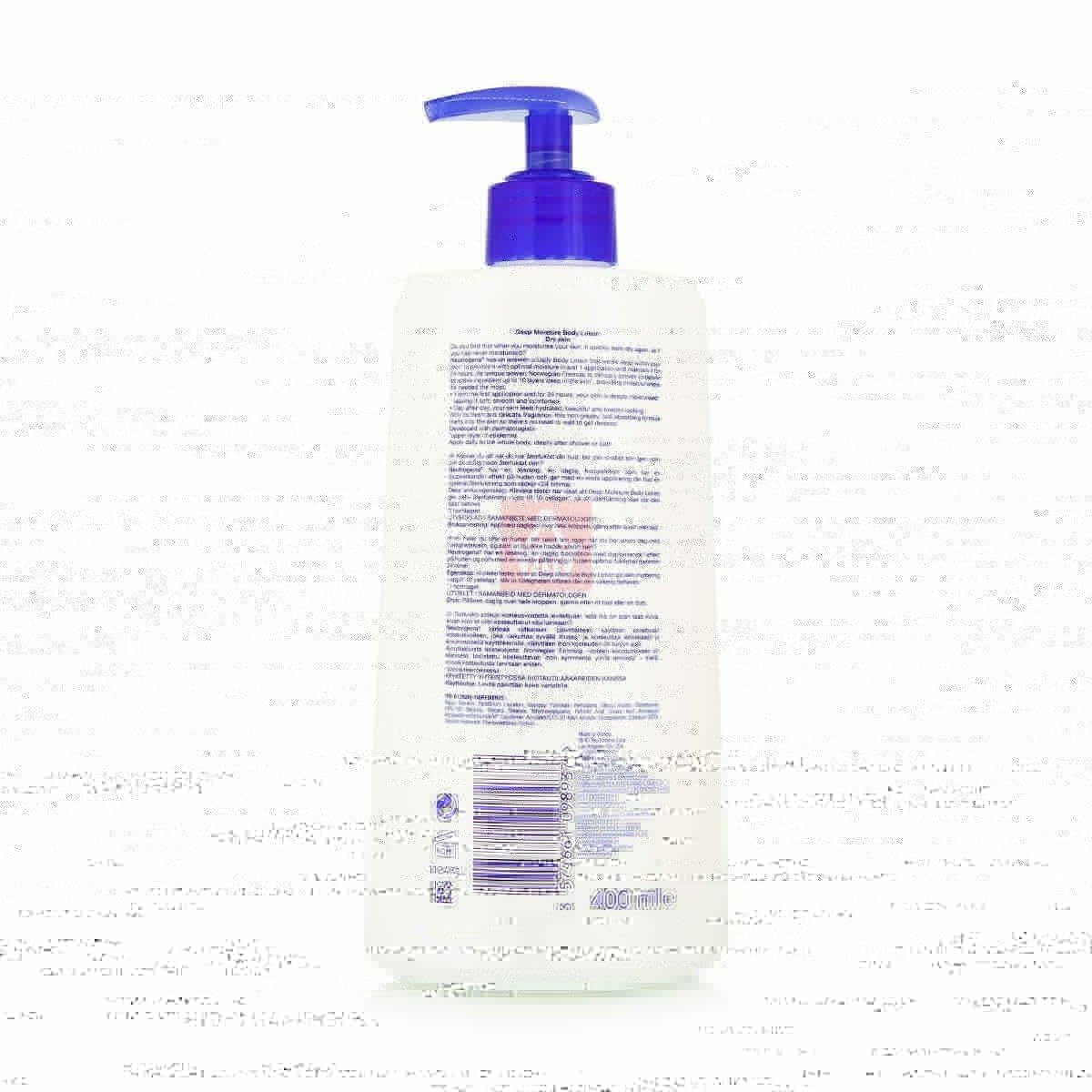 Foto 3 pulgar | Loción Corporal Neutrogena Norwegian Formula Deep Moisture 400 Ml - Venta Internacional.