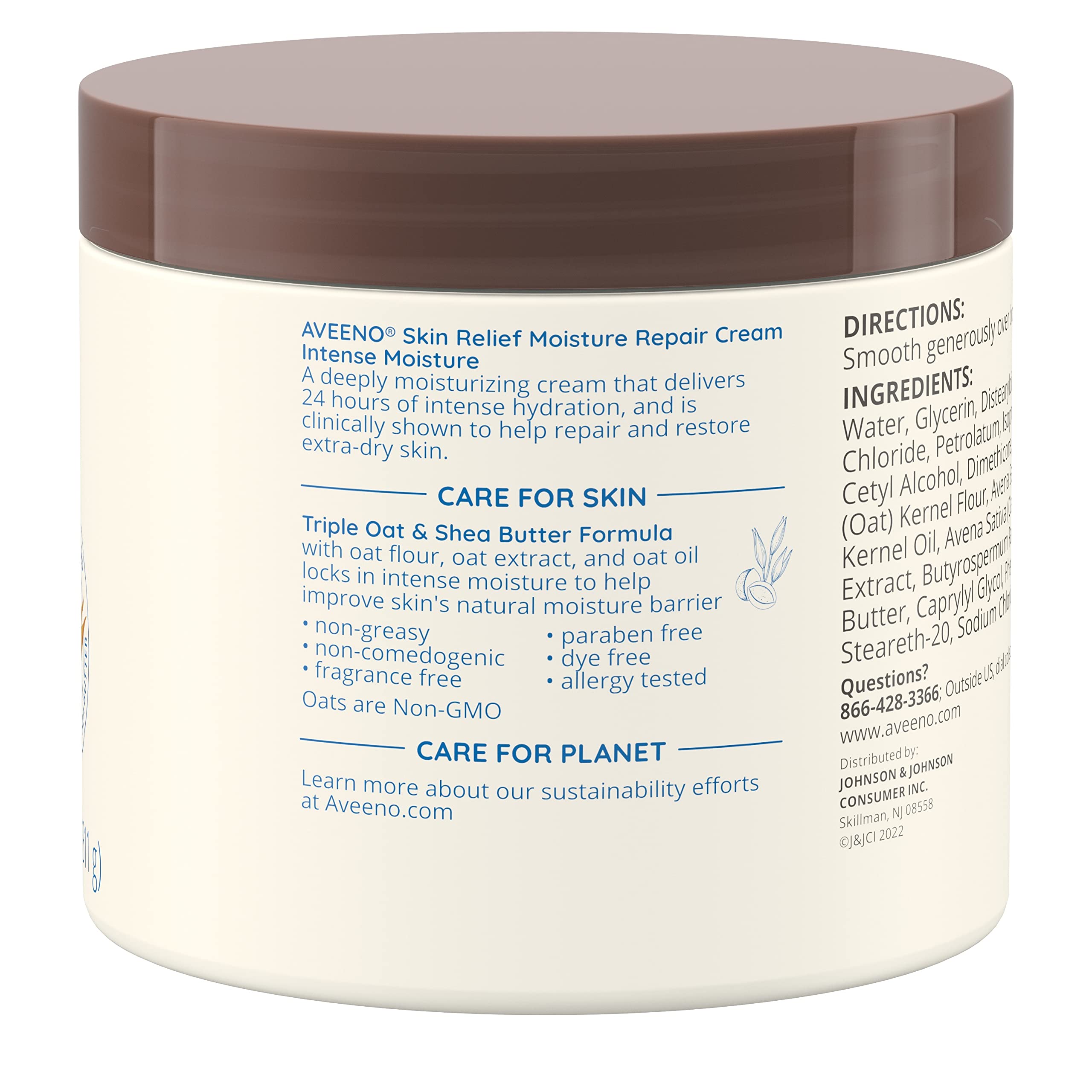 Foto 8 pulgar | Crema Corporal Aveeno Skin Relief Intense Moisture Repair 325 Ml - Venta Internacional.