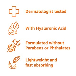 Foto 3 | Loción Facial Amazon Basics Con Ácido Hialurónico, 90 Ml, Hidratante - Venta Internacional.