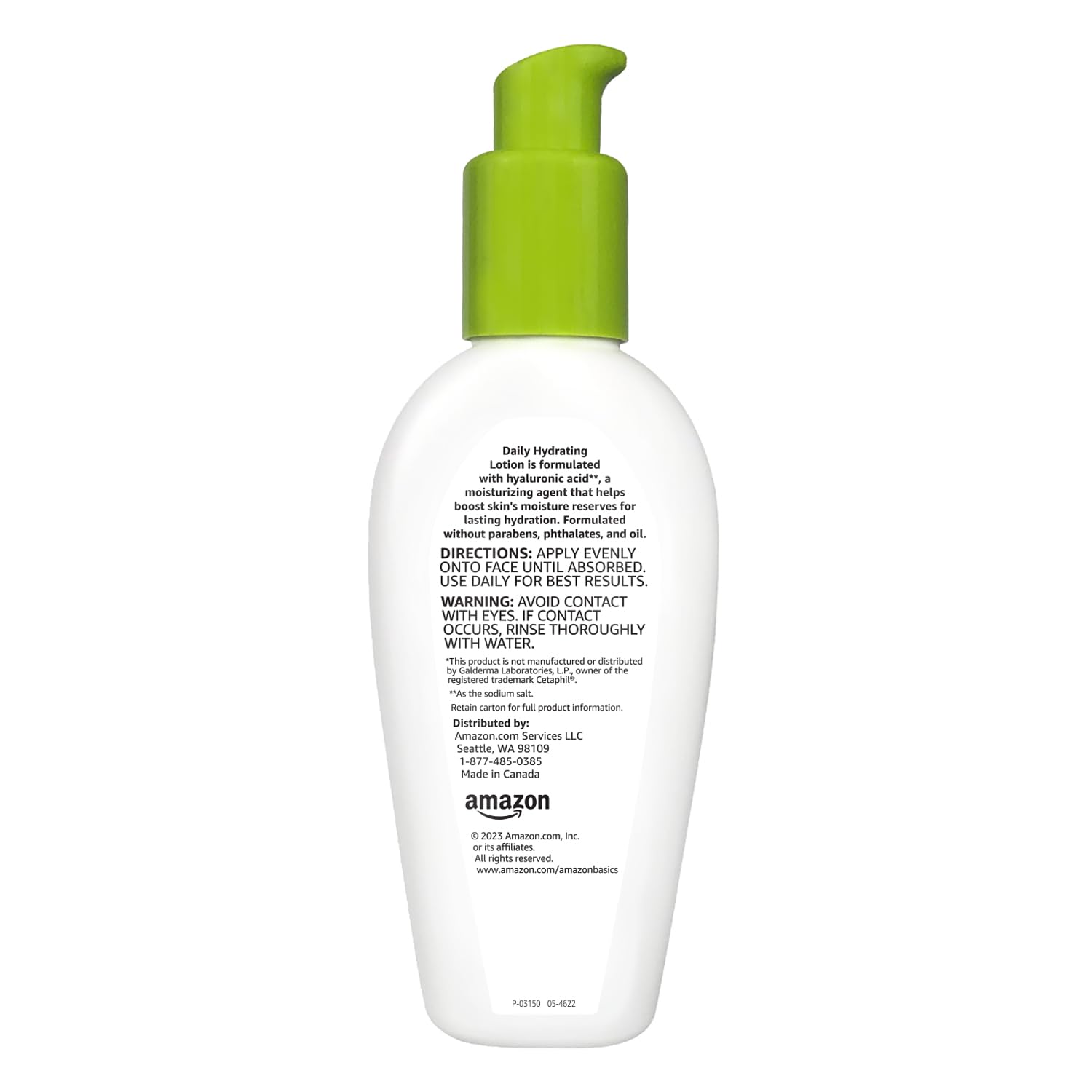 Foto 7 pulgar | Loción Facial Amazon Basics Con Ácido Hialurónico, 90 Ml, Hidratante - Venta Internacional.