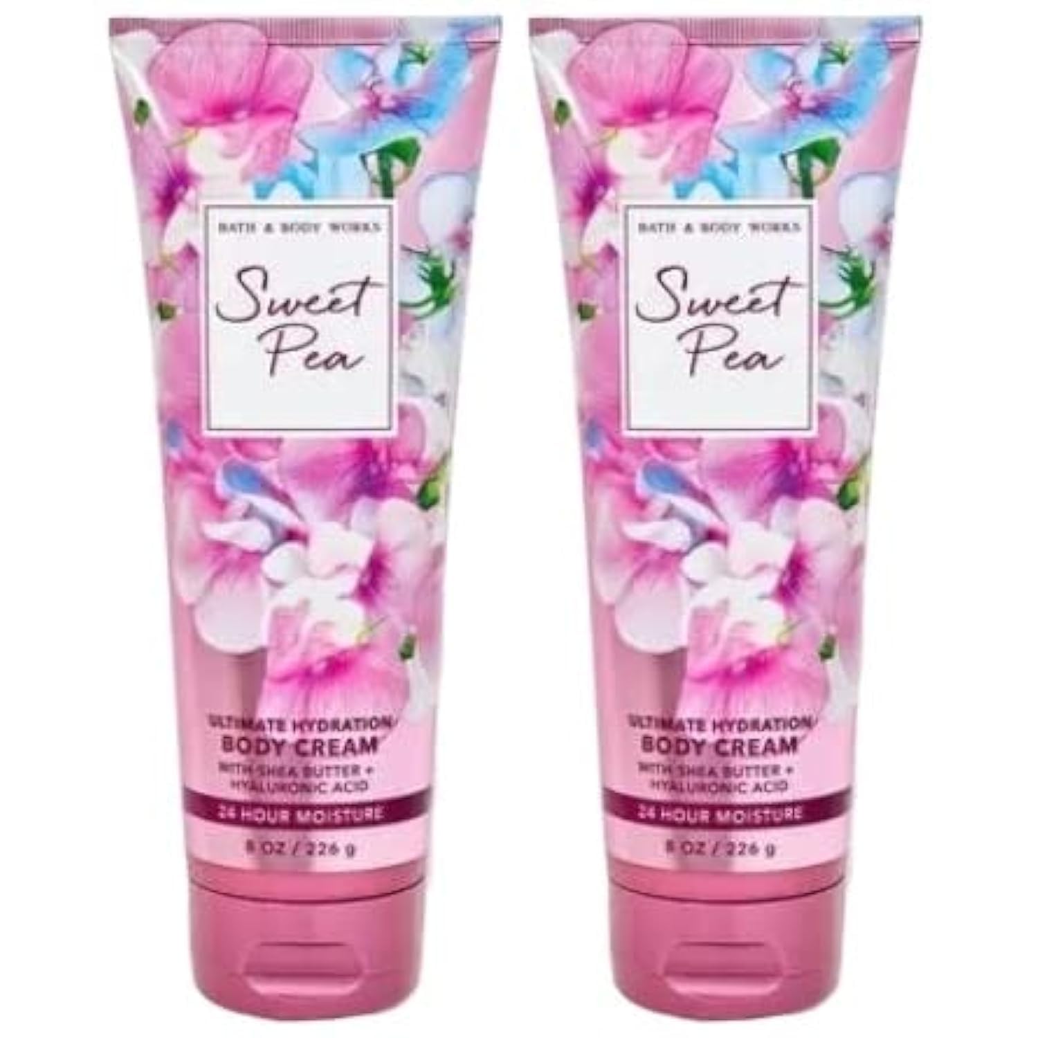 Crema Corporal Bath & Body Works Sweet Pea Ultra Shea 240 Ml X2 - Venta Internacional.