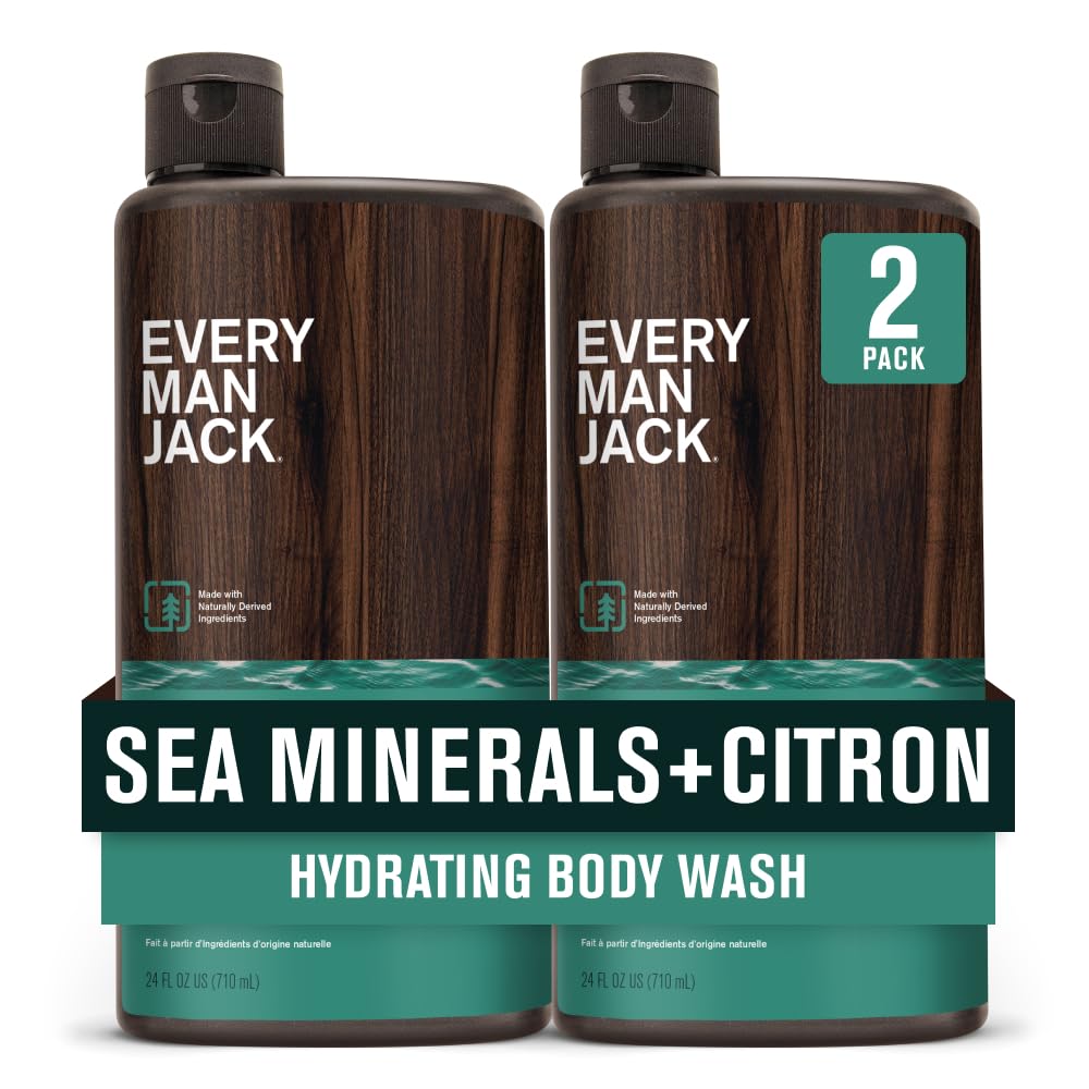 Gel De Baño Every Man Jack Nourishing Sea Minerals + Citron 720 Ml - Venta Internacional.