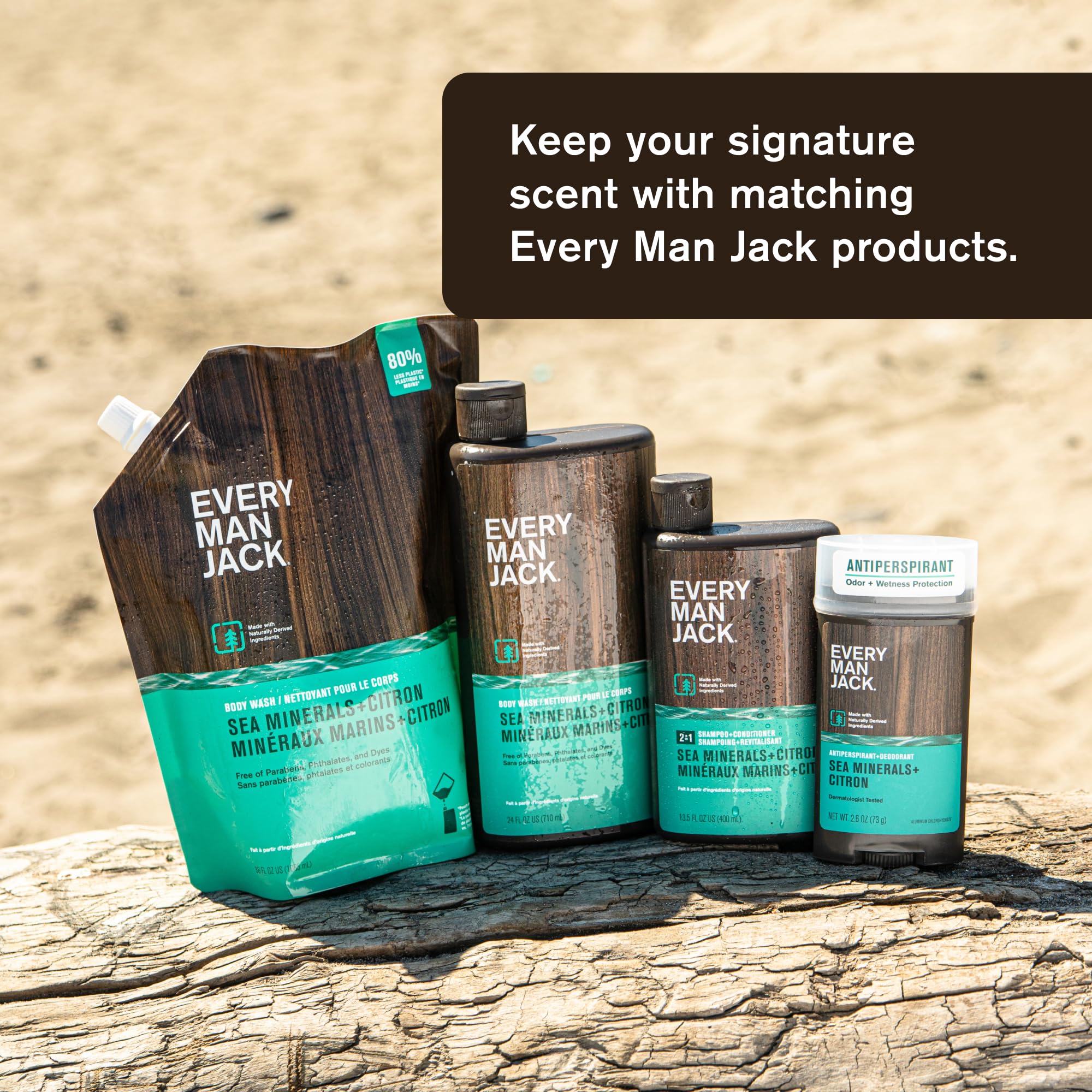 Foto 7 pulgar | Gel De Baño Every Man Jack Nourishing Sea Minerals + Citron 720 Ml - Venta Internacional.