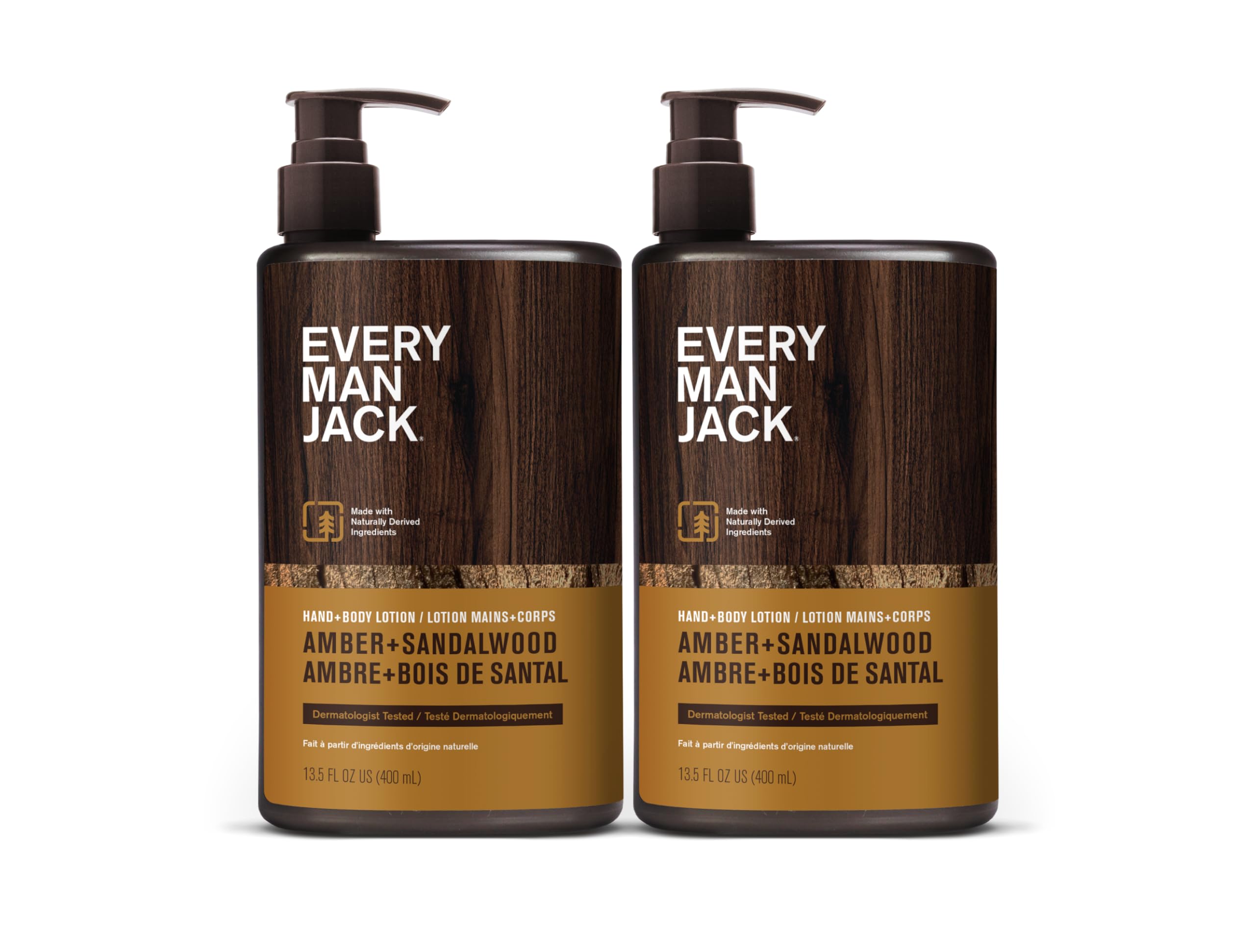 Loción Para Manos Y Cuerpo Every Man Jack Mens Amber + Sandalwood - Venta Internacional.