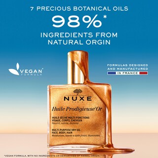 Foto 4 | Aceite Seco Nuxe Huile Prodigieuse Shimmer 50 Ml Para Rostro Y Vello Corporal - Venta Internacional.