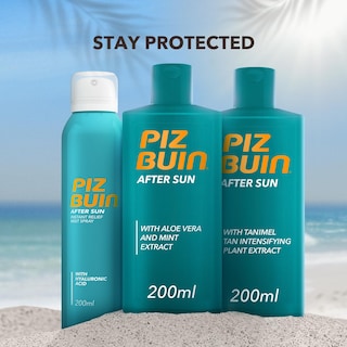 Foto 4 | Loción Intensificadora De Bronceado Para Después Del Sol Piz Buin 200 Ml - Venta Internacional.