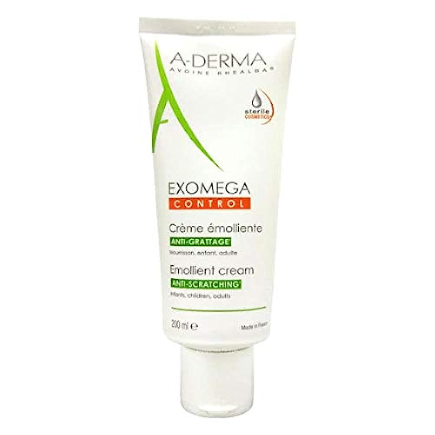 Crema Emoliente A-derma Exomega Con Leche De Avena Y Omega 200 Ml - Venta Internacional.