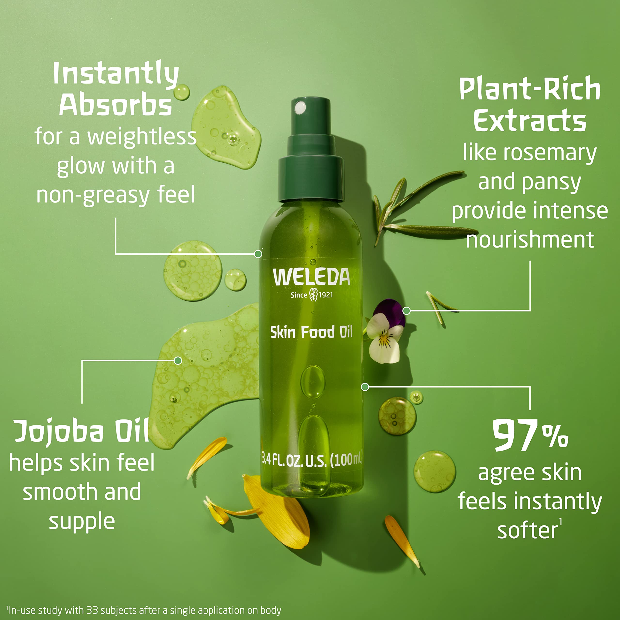 Foto 3 | Aceite Hidratante Weleda Skin Food 100 ml-Venta Internacional
