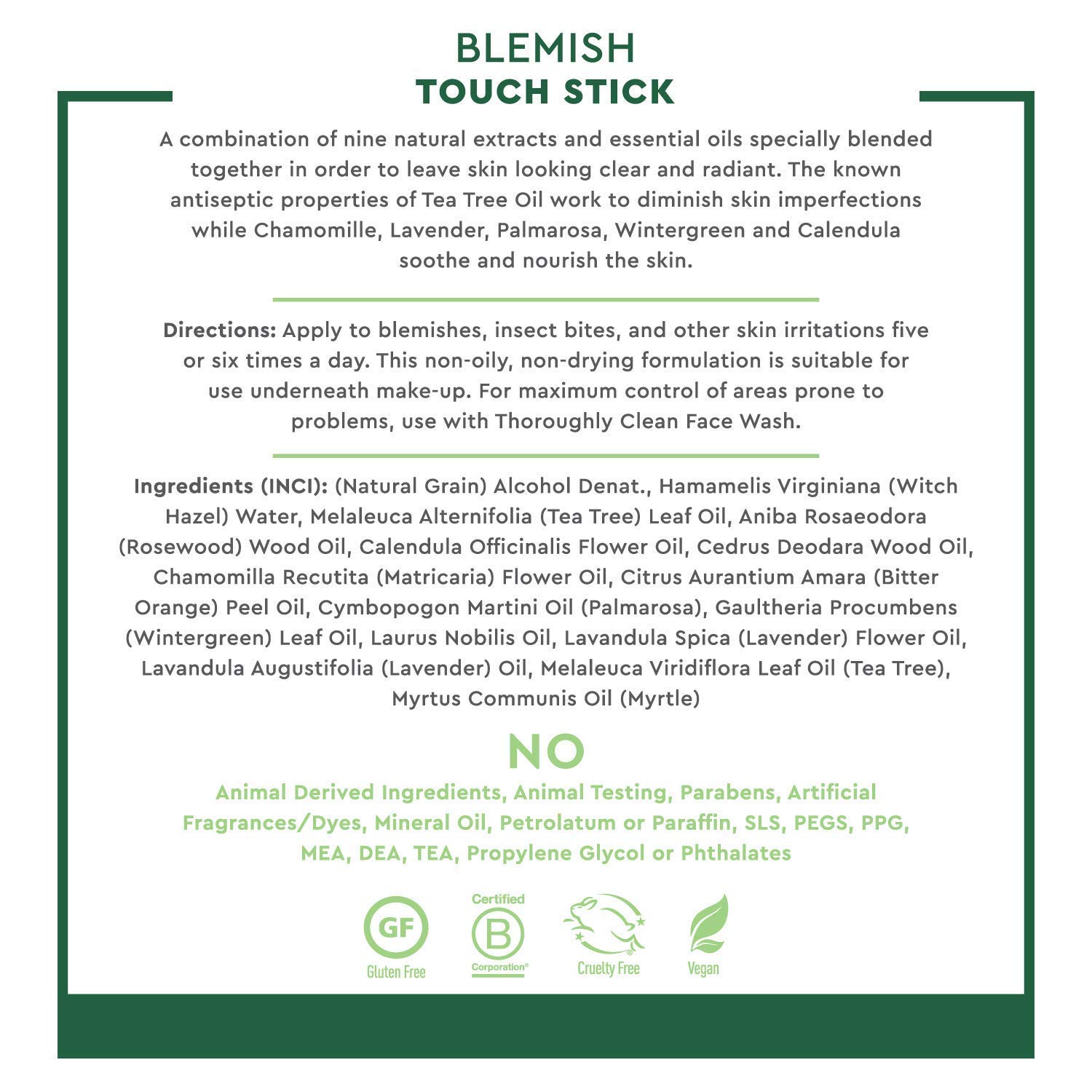 Foto 3 | Blemish Touch Stick Desert Essence Herbal Con Aceite De Árbol De Té - Venta Internacional.