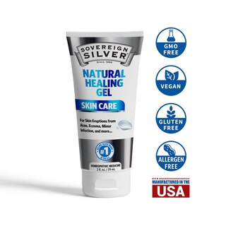 Foto 2 | Gel Curativo Sovereign Silver Natural 60 Ml Para El Cuidado De La Piel - Venta Internacional.