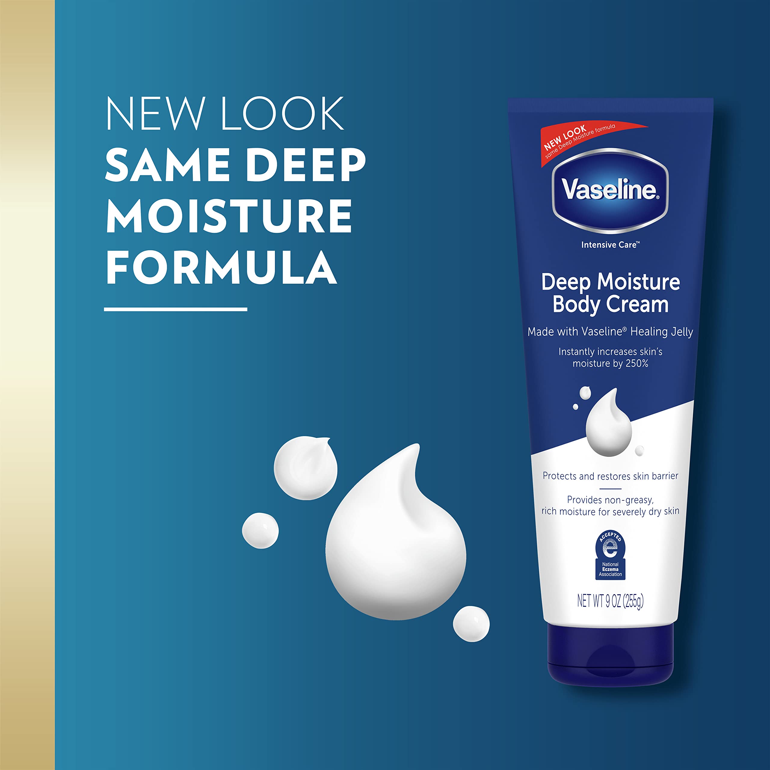Foto 3 pulgar | Crema Corporal Vaseline Intensive Care Deep Moisture 250 Ml X4 - Venta Internacional.