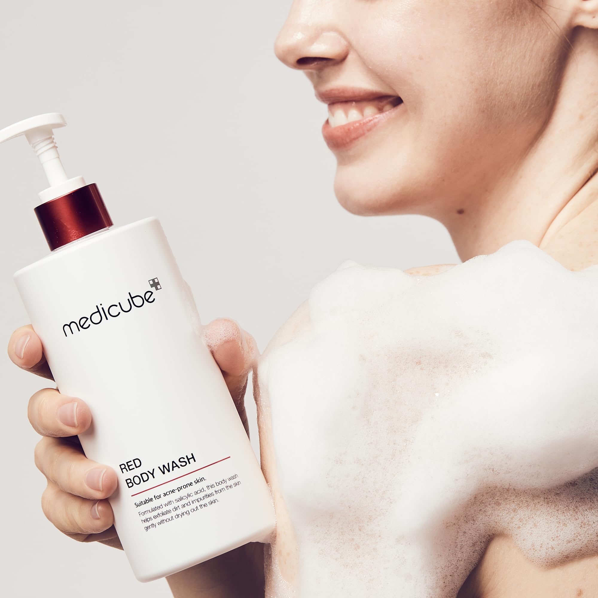 Foto 4 pulgar | Gel De Baño Medicube Red Acne Con Ácido Salicílico 430 Ml De Ph Bajo - Venta Internacional.