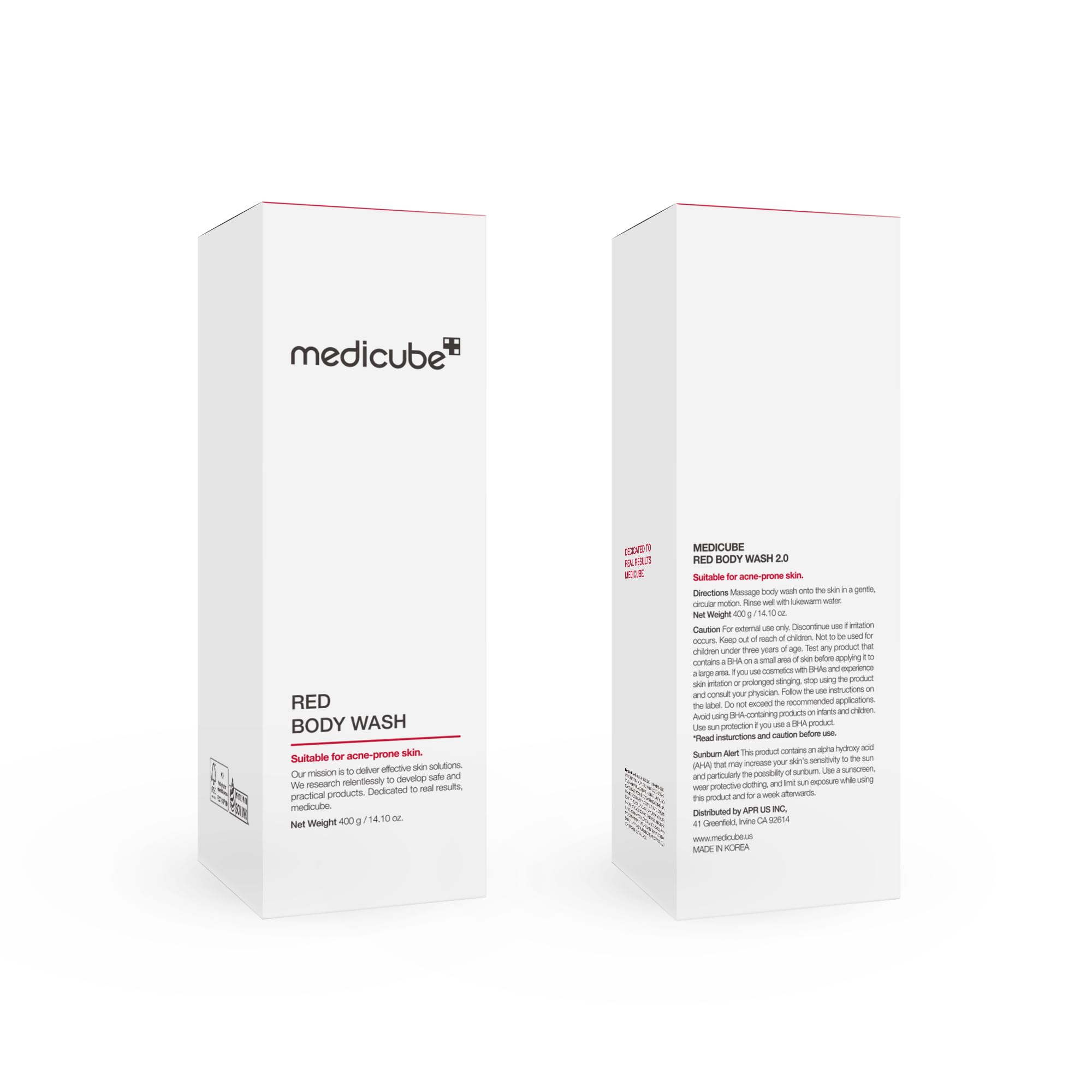 Foto 8 pulgar | Gel De Baño Medicube Red Acne Con Ácido Salicílico 430 Ml De Ph Bajo - Venta Internacional.