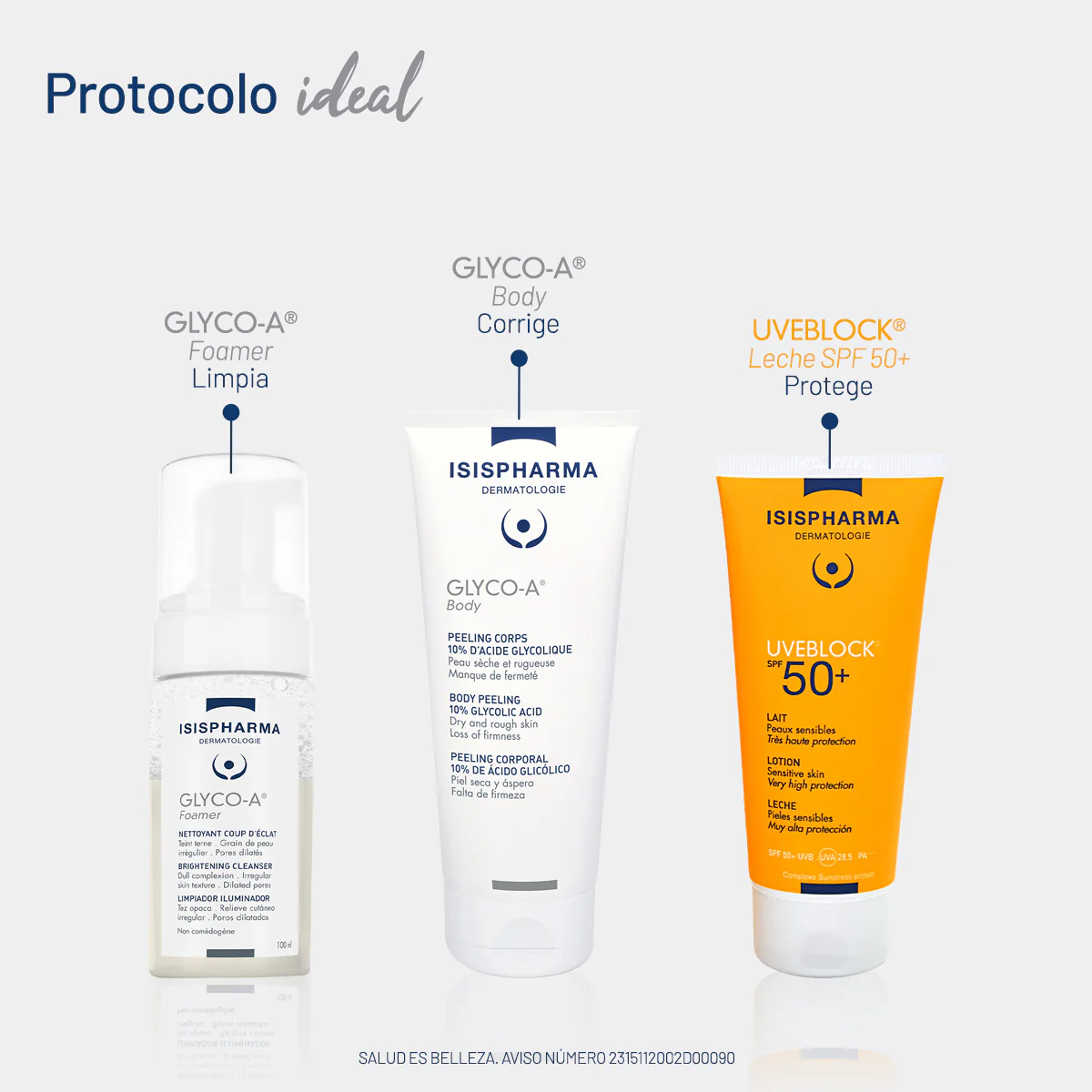 Foto 5 pulgar | Isispharma  Glyco-a Exfoliante Corporal Peeling 10% Ácido Glicólico 200 Ml