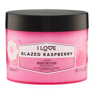 Foto 1 | Crema Corporal I Love Glazed Con Aroma A Frambuesa, 300 Ml, Para Piel Seca - Venta Internacional.