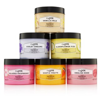Foto 3 | Crema Corporal I Love Glazed Con Aroma A Frambuesa, 300 Ml, Para Piel Seca - Venta Internacional.