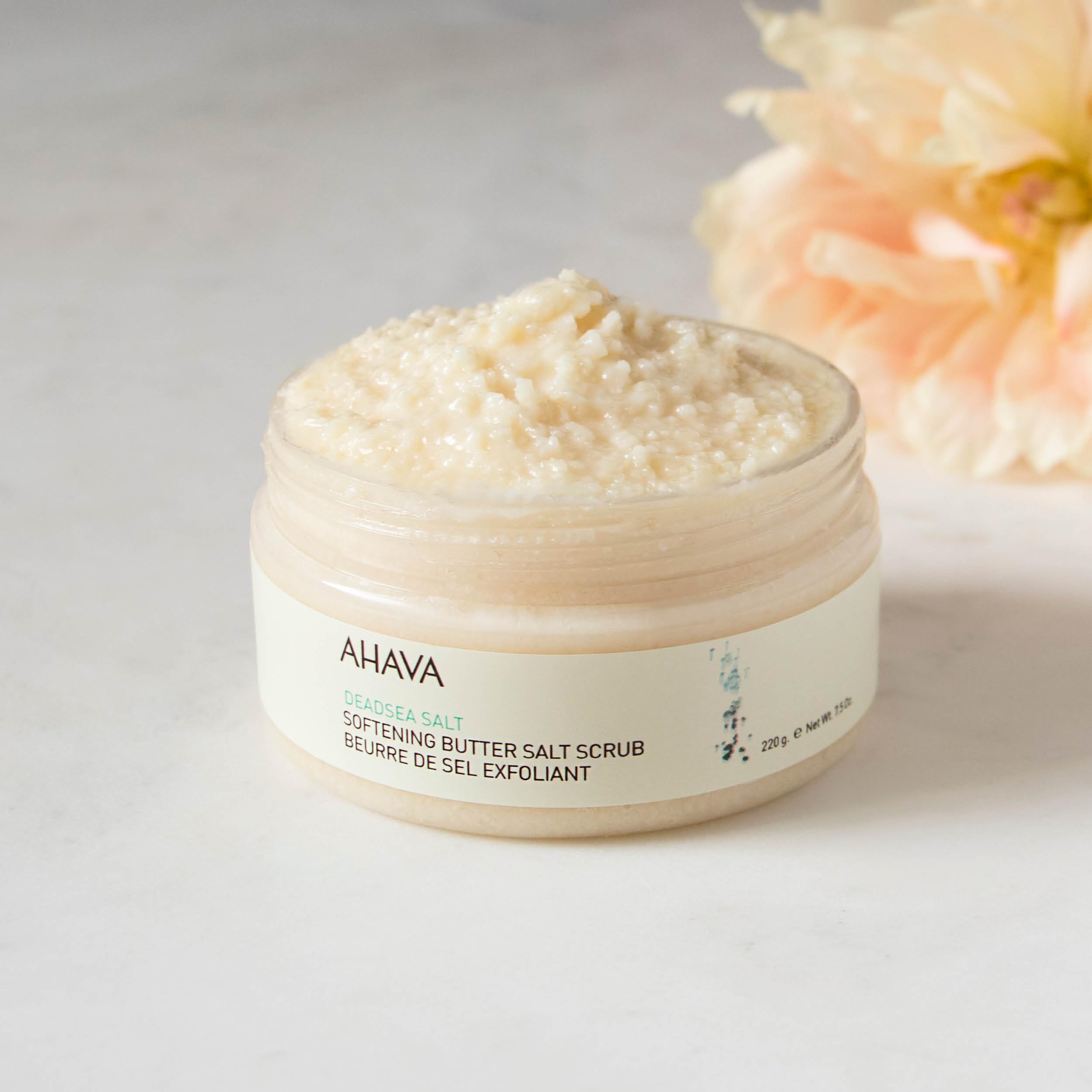Foto 6 pulgar | Body Scrub Ahava Manteca Suavizante Con Sal Del Mar Muerto, 220 Ml - Venta Internacional.