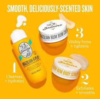Foto 5 | Crema De Ducha Hidratante, Gel Y Gel De Baño Sol De Janeiro, 385 Ml - Venta Internacional.