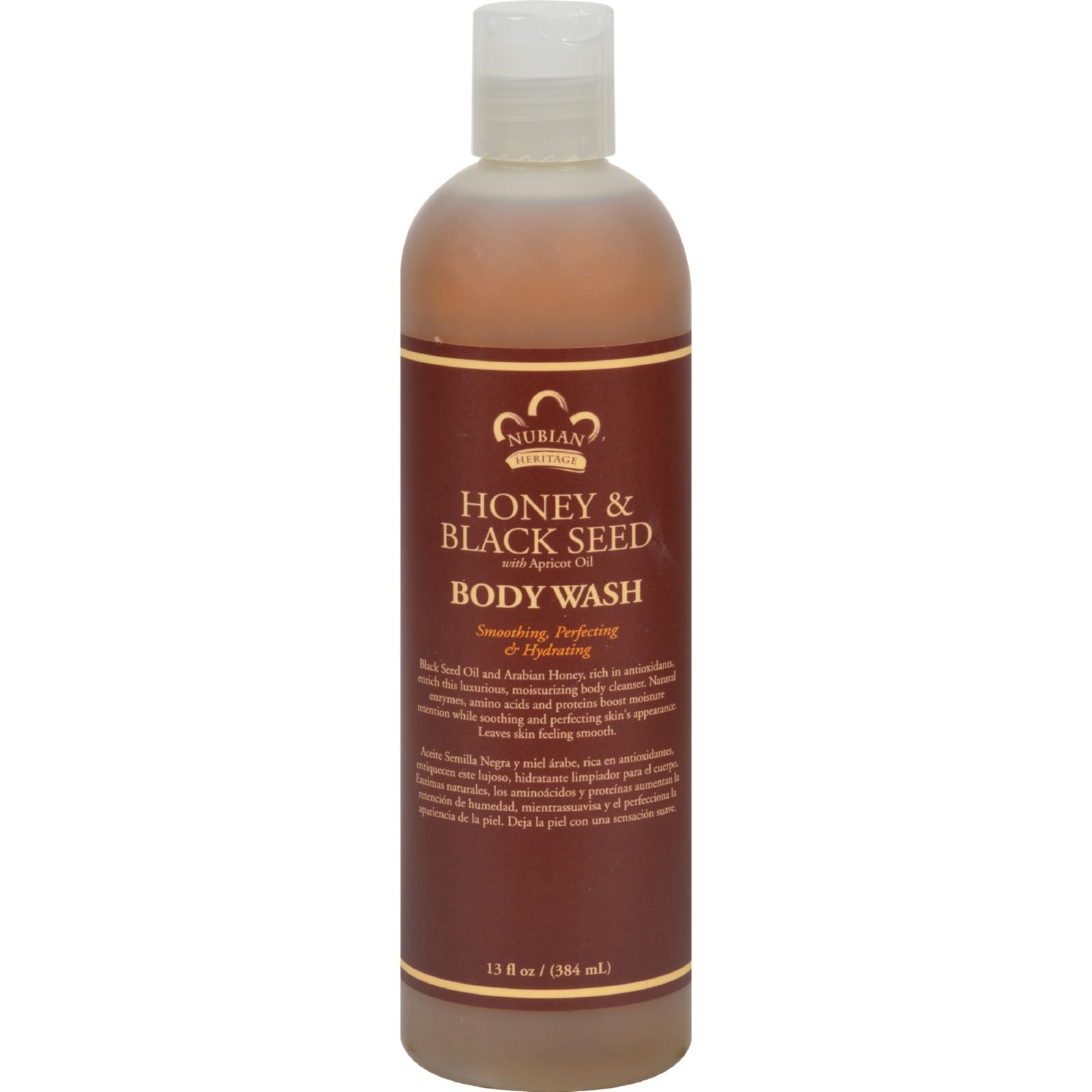 Foto 1 | Gel de Baño Nubian Heritage Honey Black Seed 384 ml - Venta Internacional