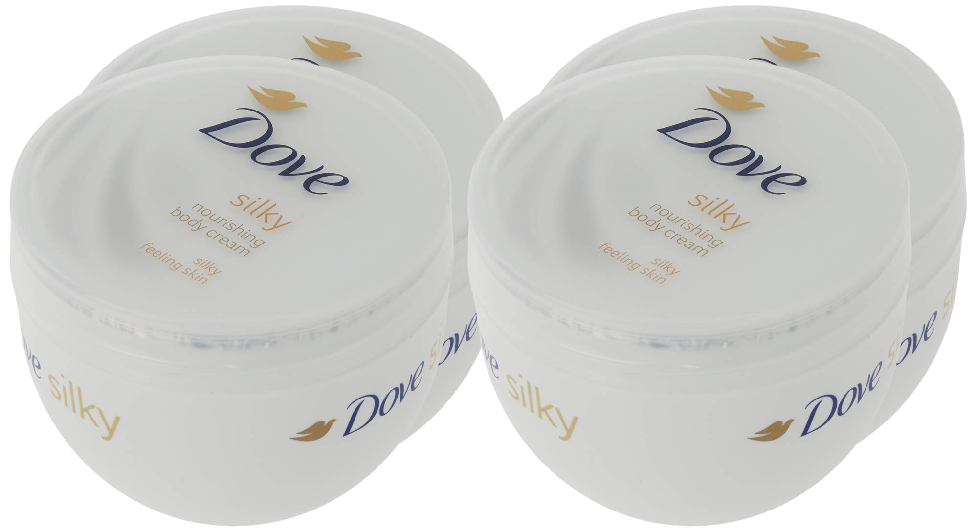 Foto 3 pulgar | Crema Corporal Dove Silky Nourishment, 300 Ml, Paquete De 4 - Venta Internacional.