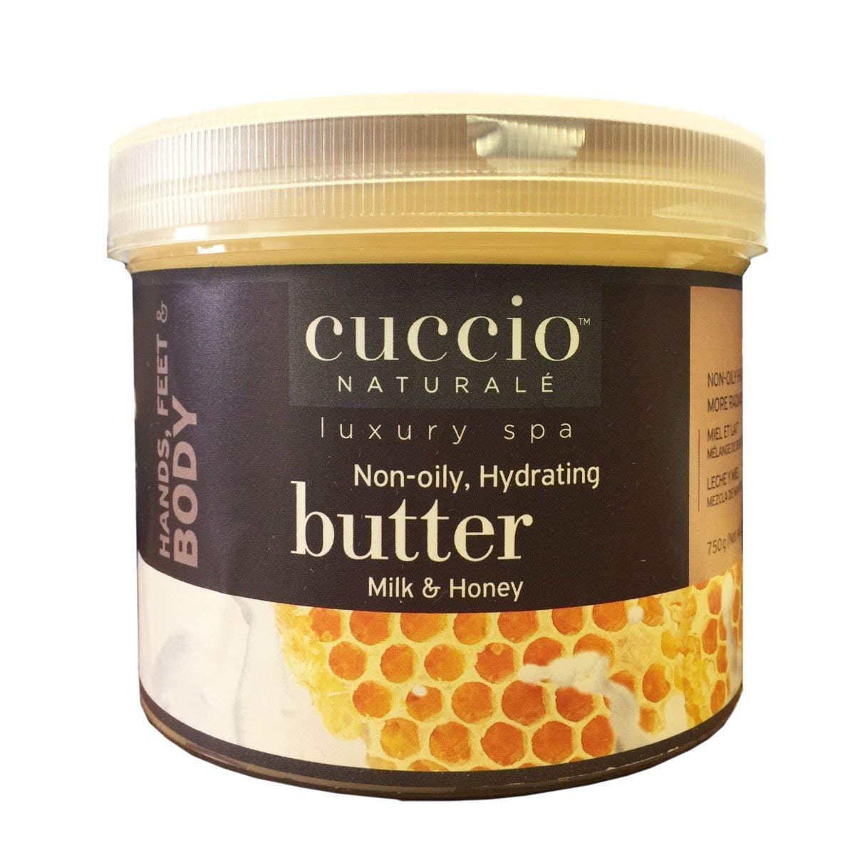 Foto 2 pulgar | Mezcla De Mantequilla Hidratante Cuccio Naturale, Leche Y Miel, 750 G - Venta Internacional.