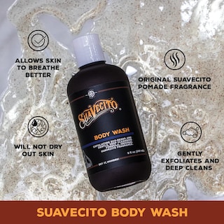 Foto 4 | Gel De Baño Suavecito Para Hombre, Exfoliante, Limpieza Profunda, 240 Ml - Venta Internacional.