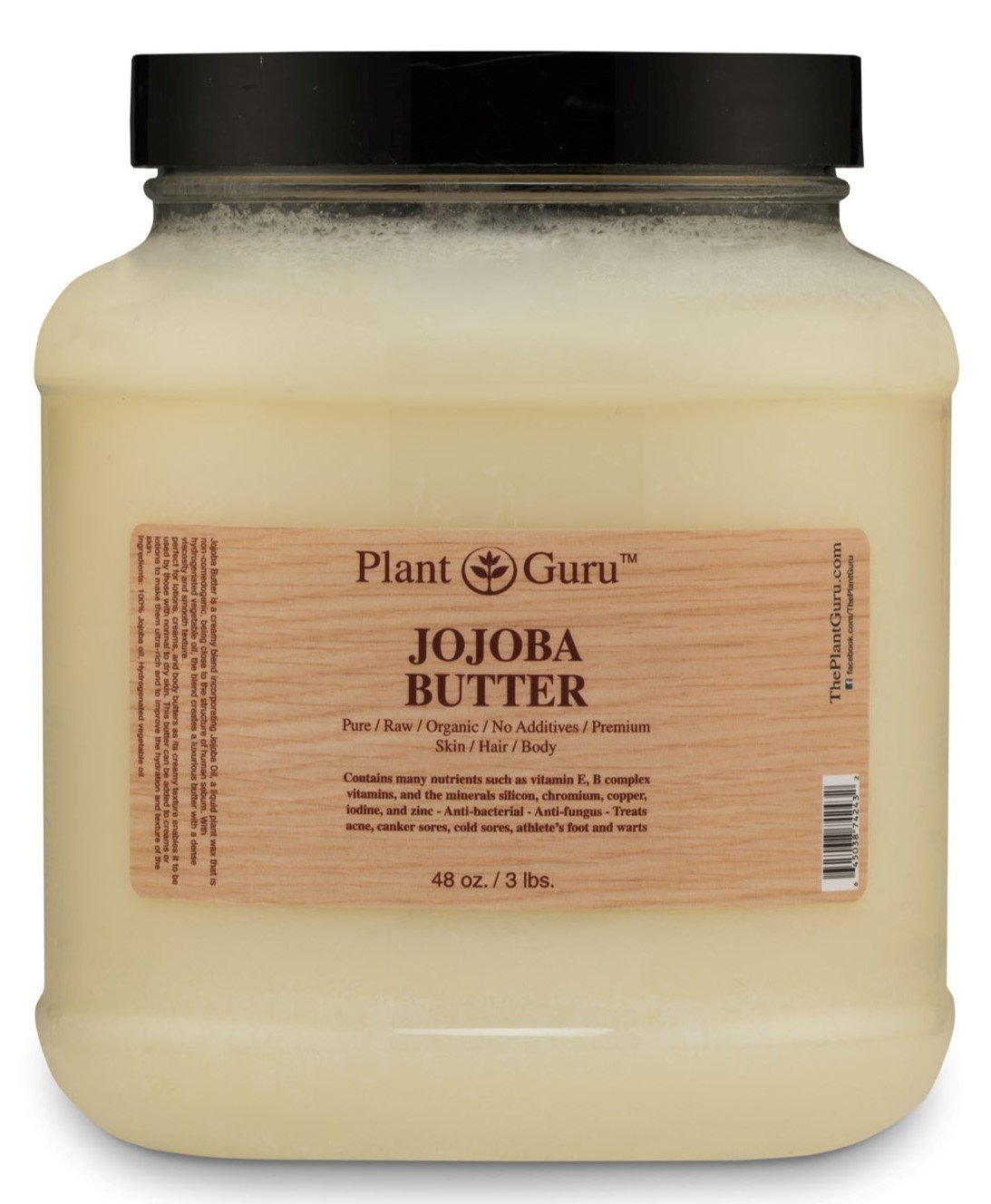Foto 1 | Manteca Corporal Plant Guru Jojoba, 1,36 Kg, 100% Pura Y Natural - Venta Internacional.