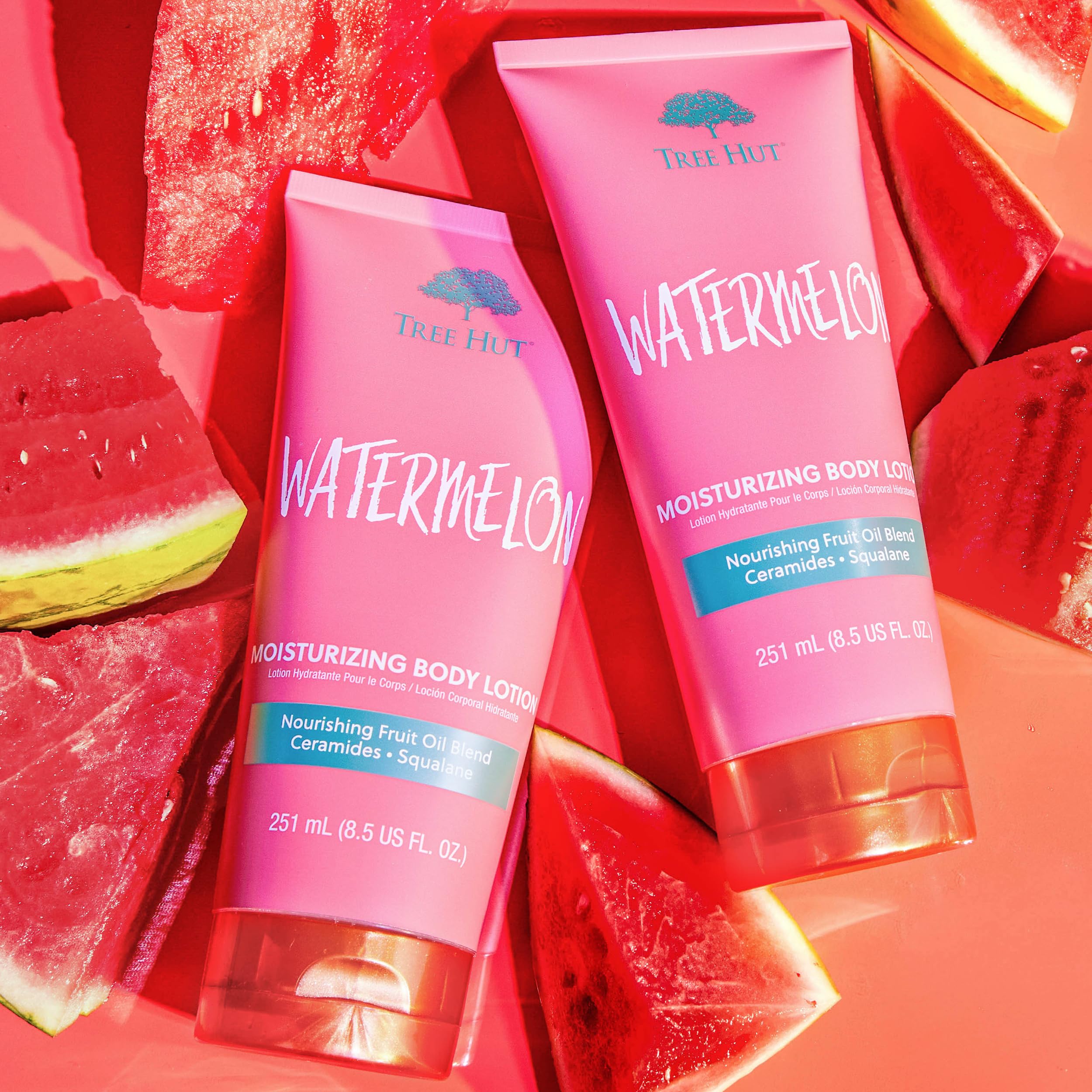 Foto 2 | Loción Corporal Hidratante Tree Hut Watermelon 250 Ml - Venta Internacional.